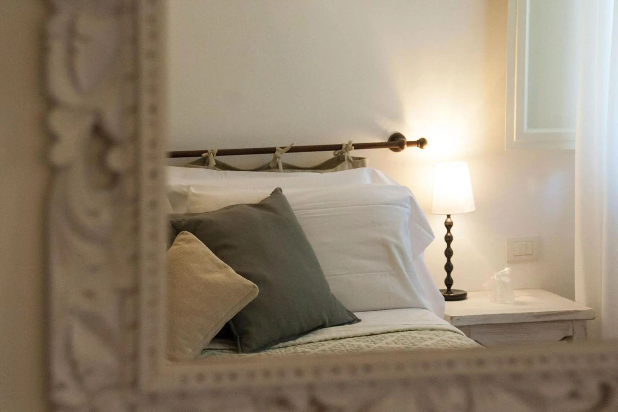 Decorative detail, Bed in Cosy House