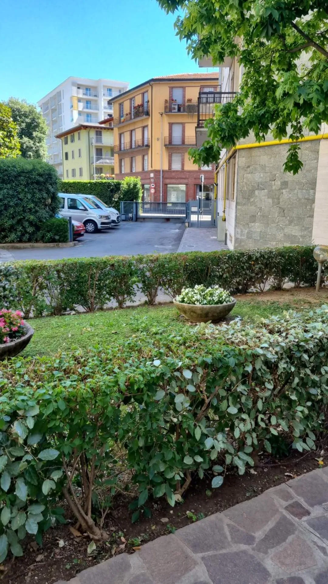 Property building in Bergamoincity