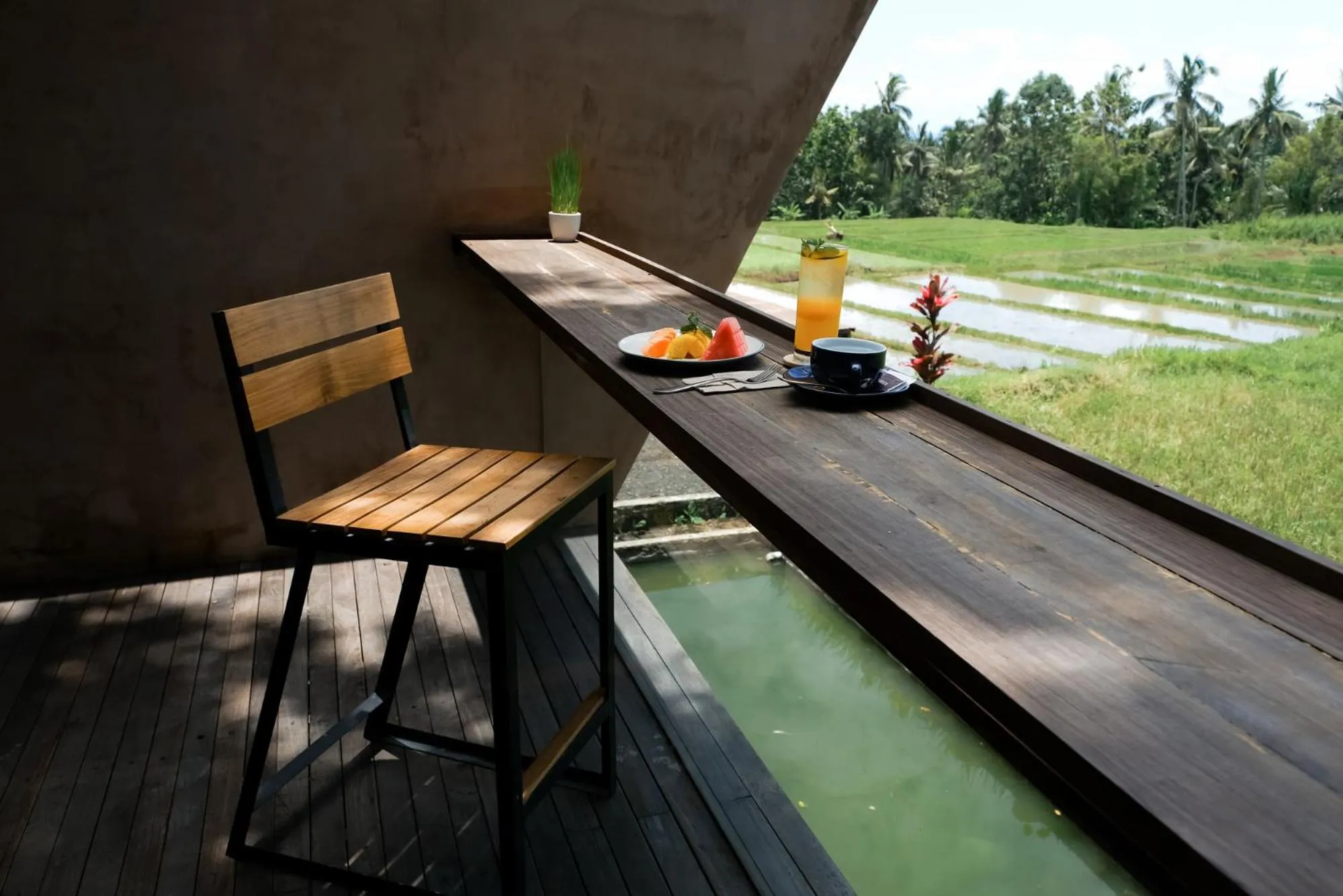 Balcony/Terrace in Teras Hotel Ijen Banyuwangi