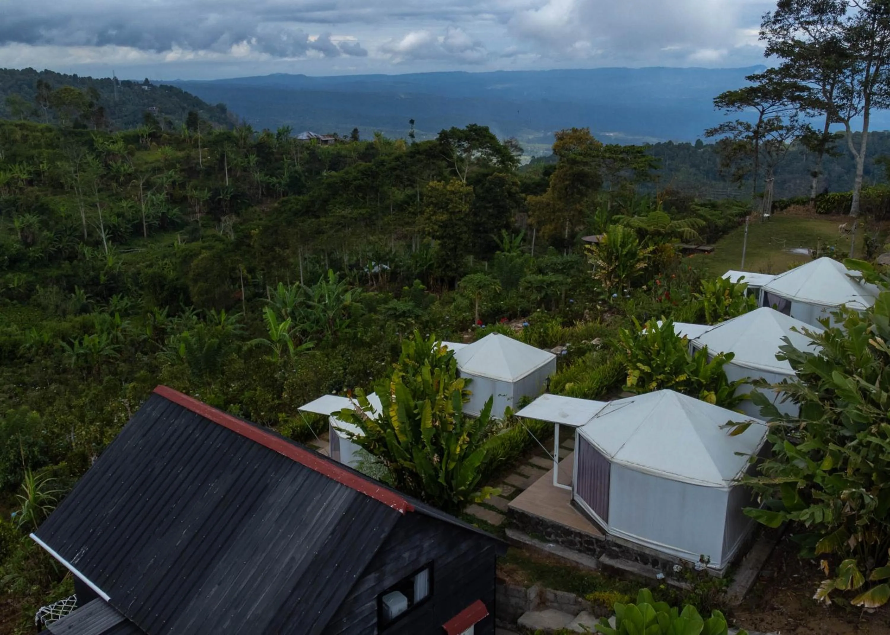Natural landscape in Alam Kita Glamping & Plantation