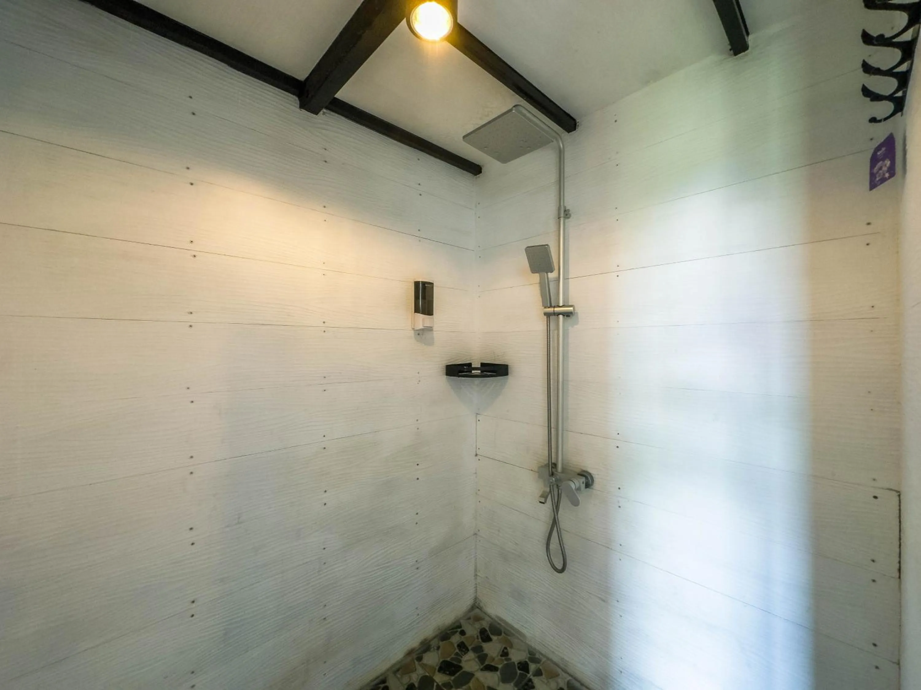 Shower in Alam Kita Glamping & Plantation