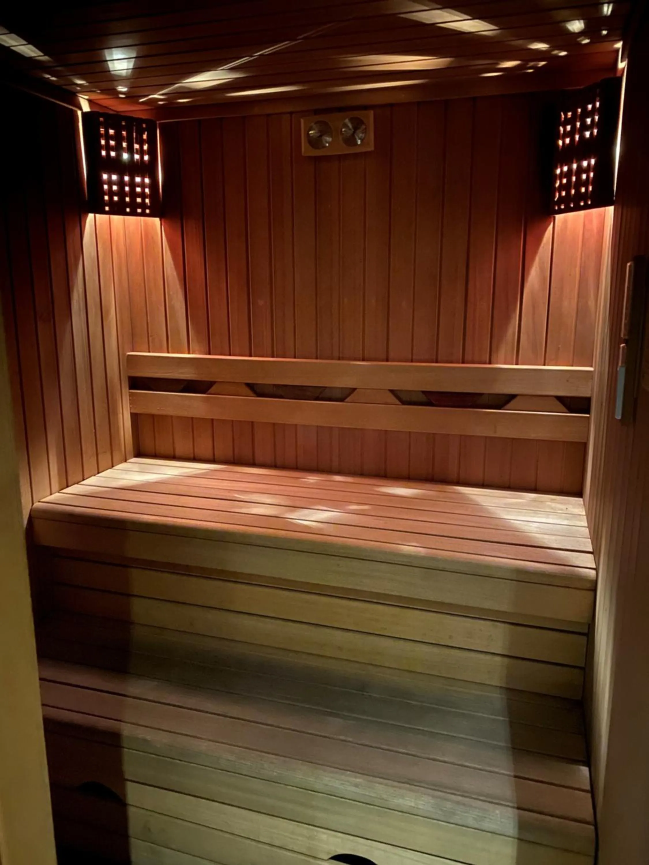 Sauna in The Y Istanbul Suites