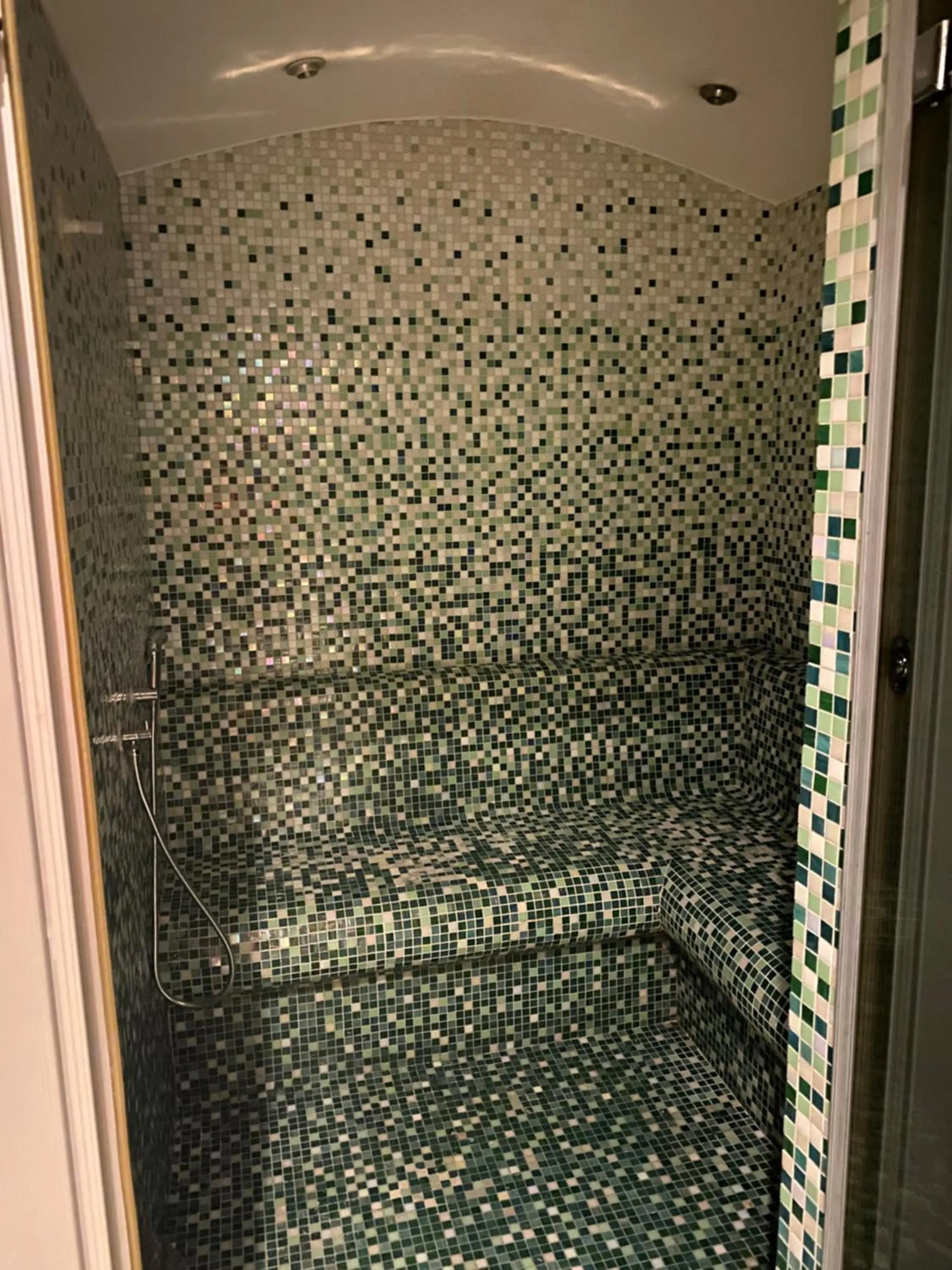 Steam room in The Y Istanbul Suites