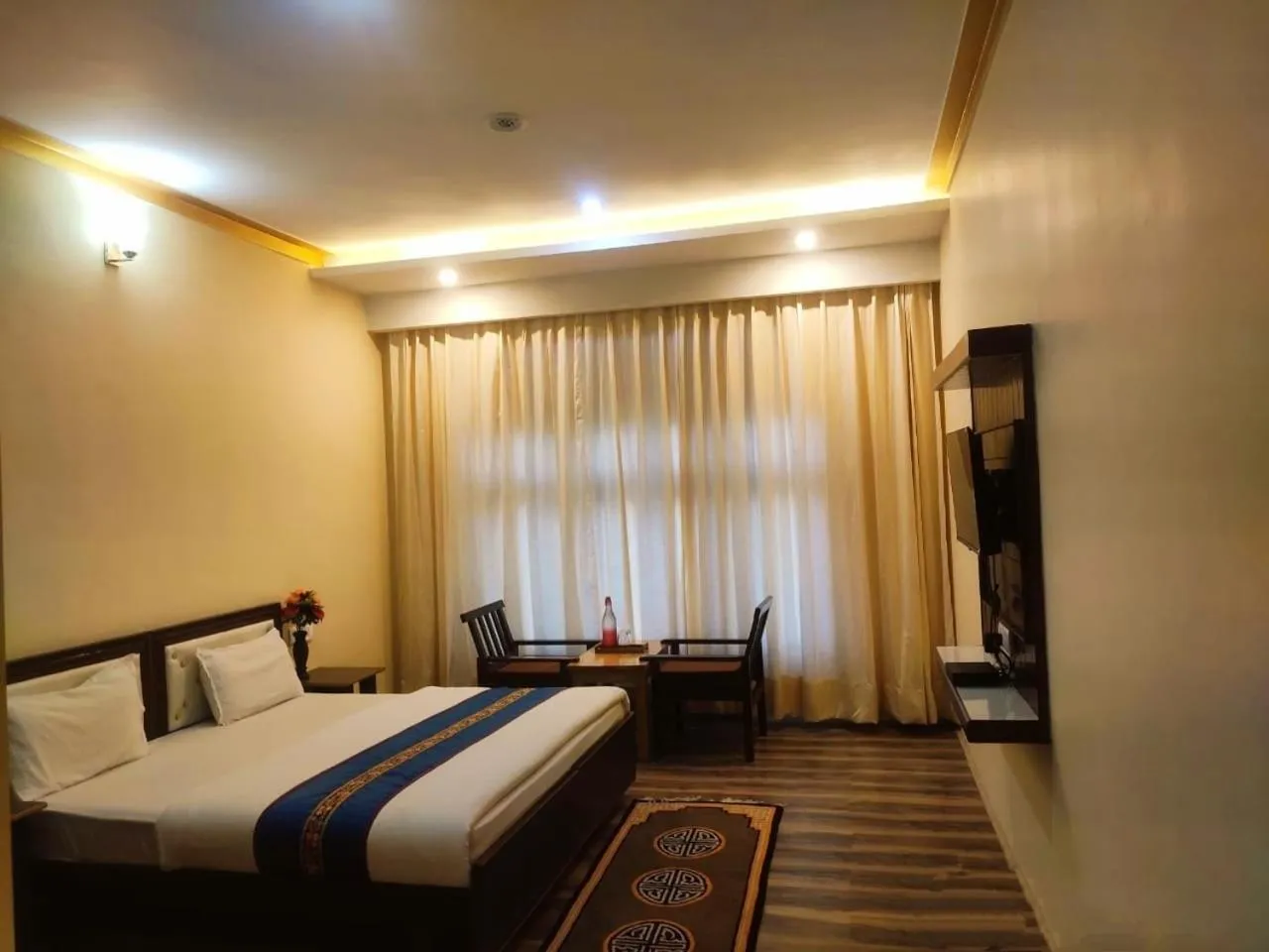 Bed in The Hunder Eco Villa