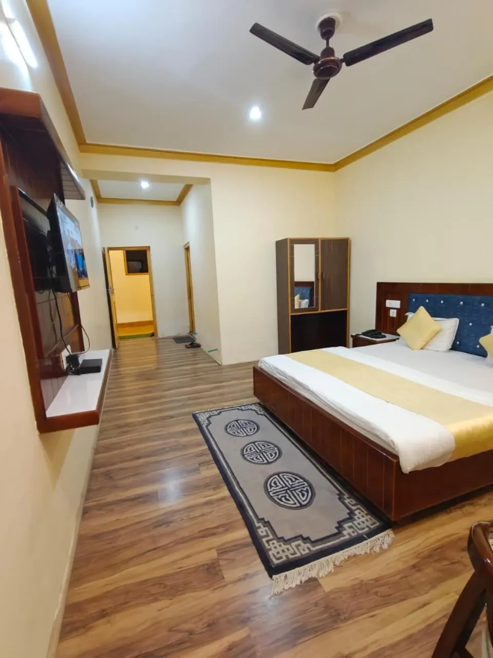 Bed in The Hunder Eco Villa
