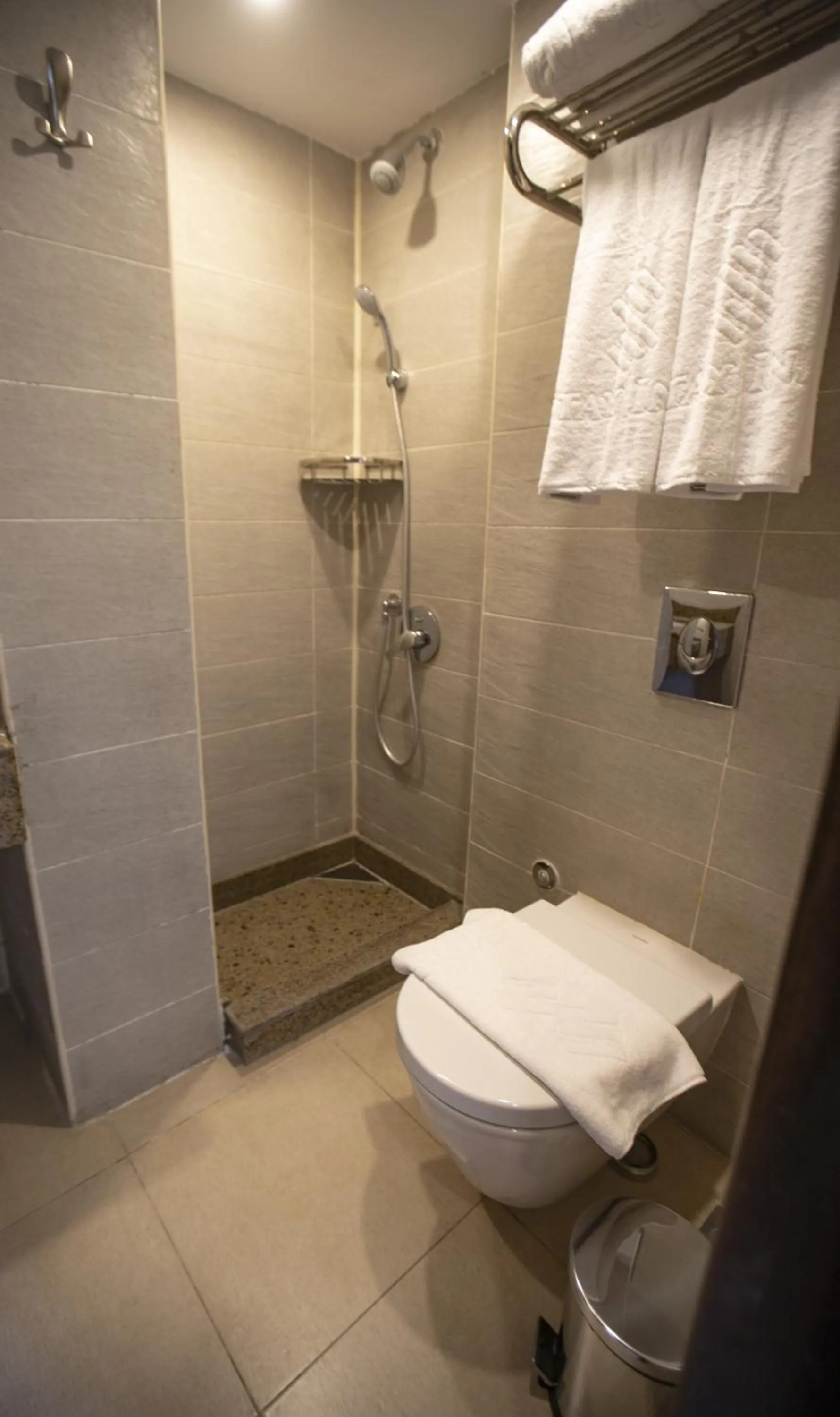 Shower in Stay Inn Cairo Hotel