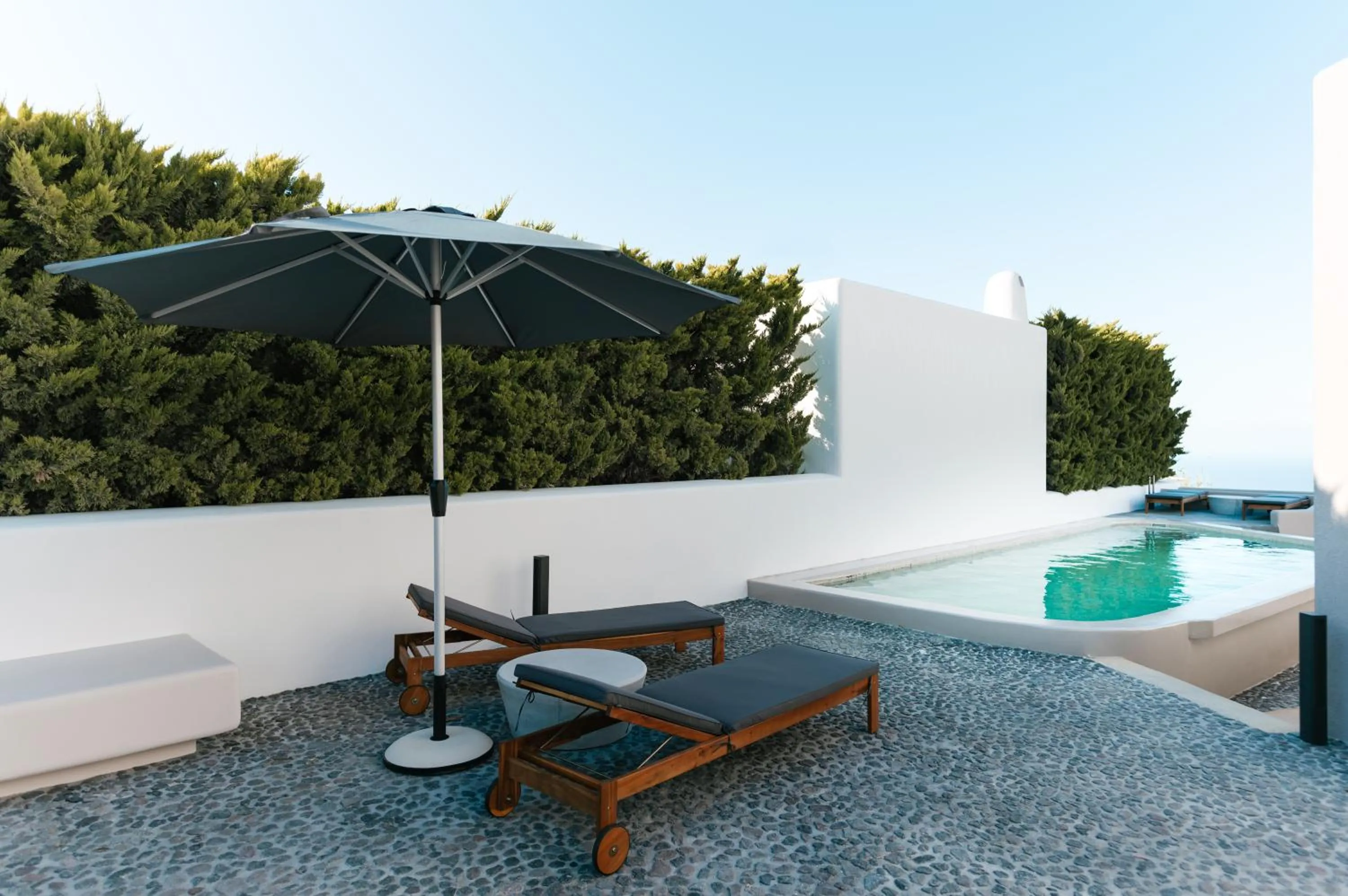 Swimming pool in Elements Cozy Suites Pyrgos