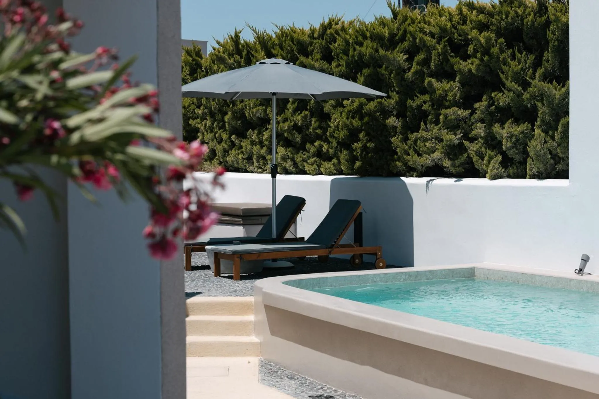 Swimming pool in Elements Cozy Suites Pyrgos