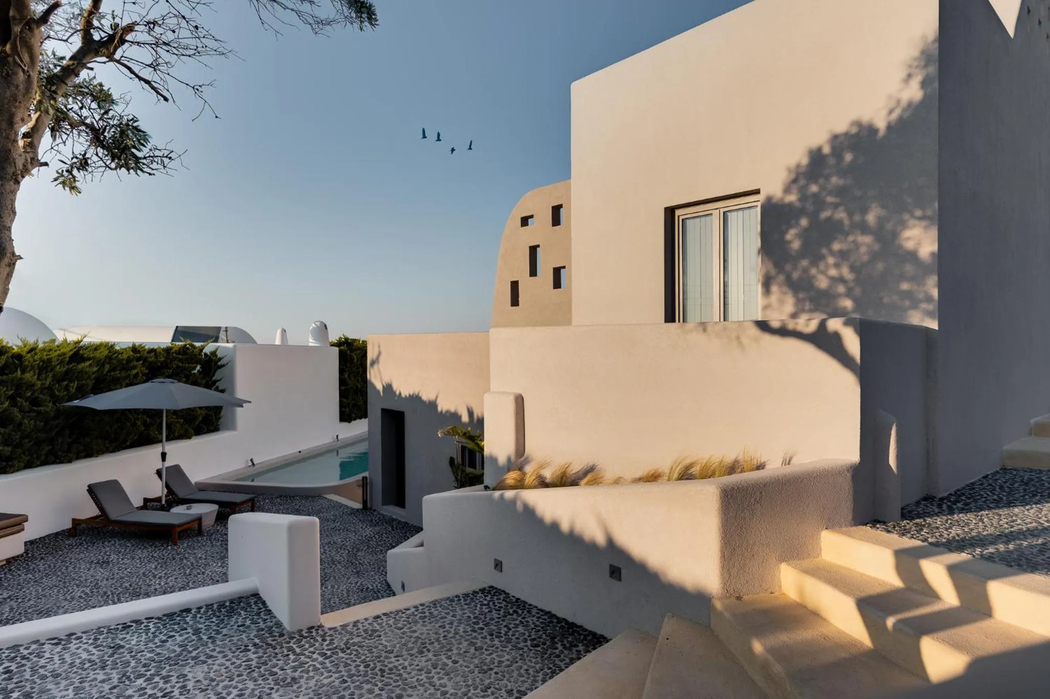 Patio in Elements Cozy Suites Pyrgos