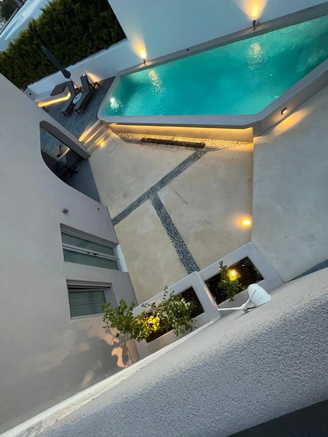 Patio in Elements Cozy Suites Pyrgos