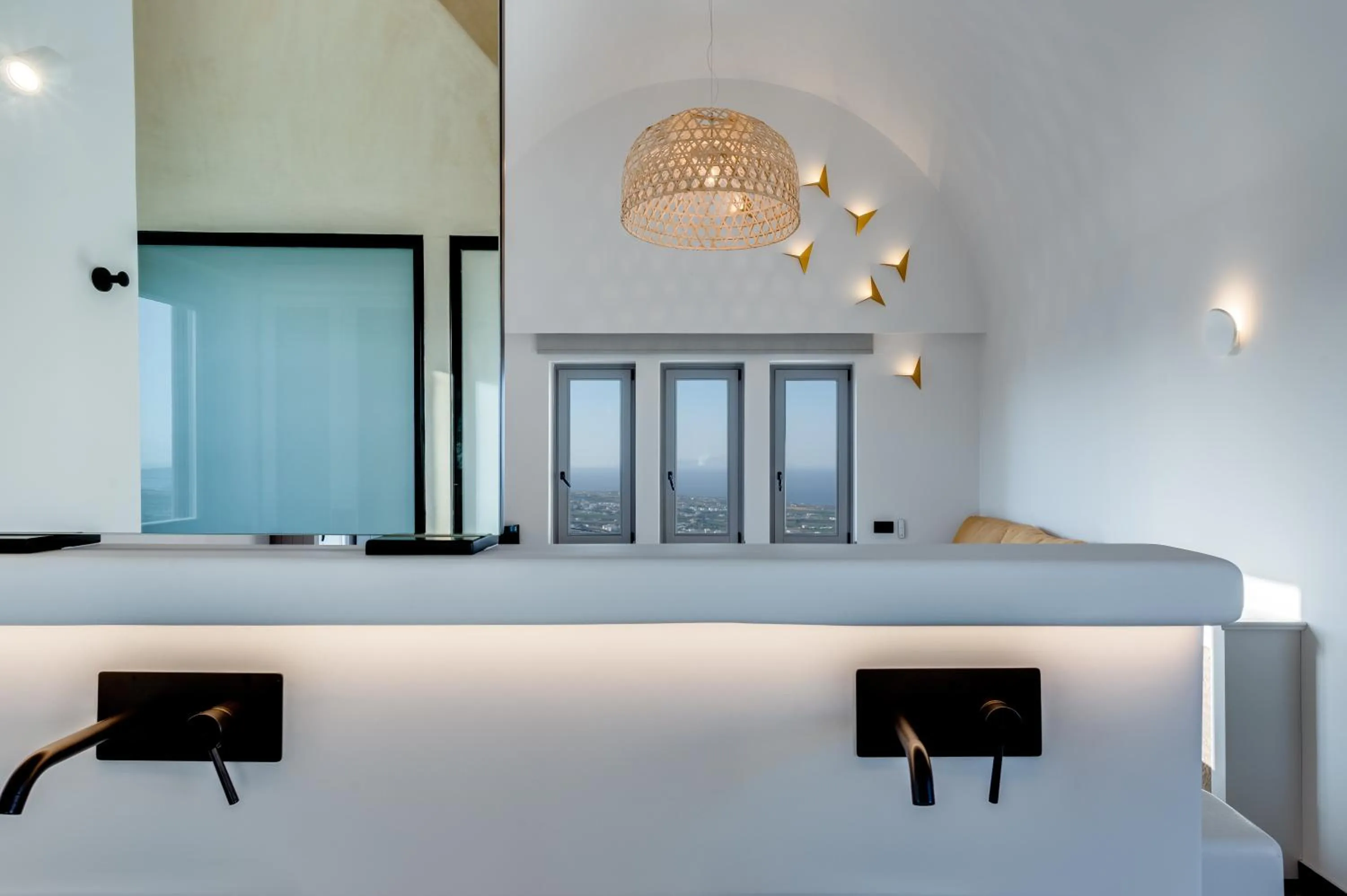 Bedroom, Bed in Elements Cozy Suites Pyrgos