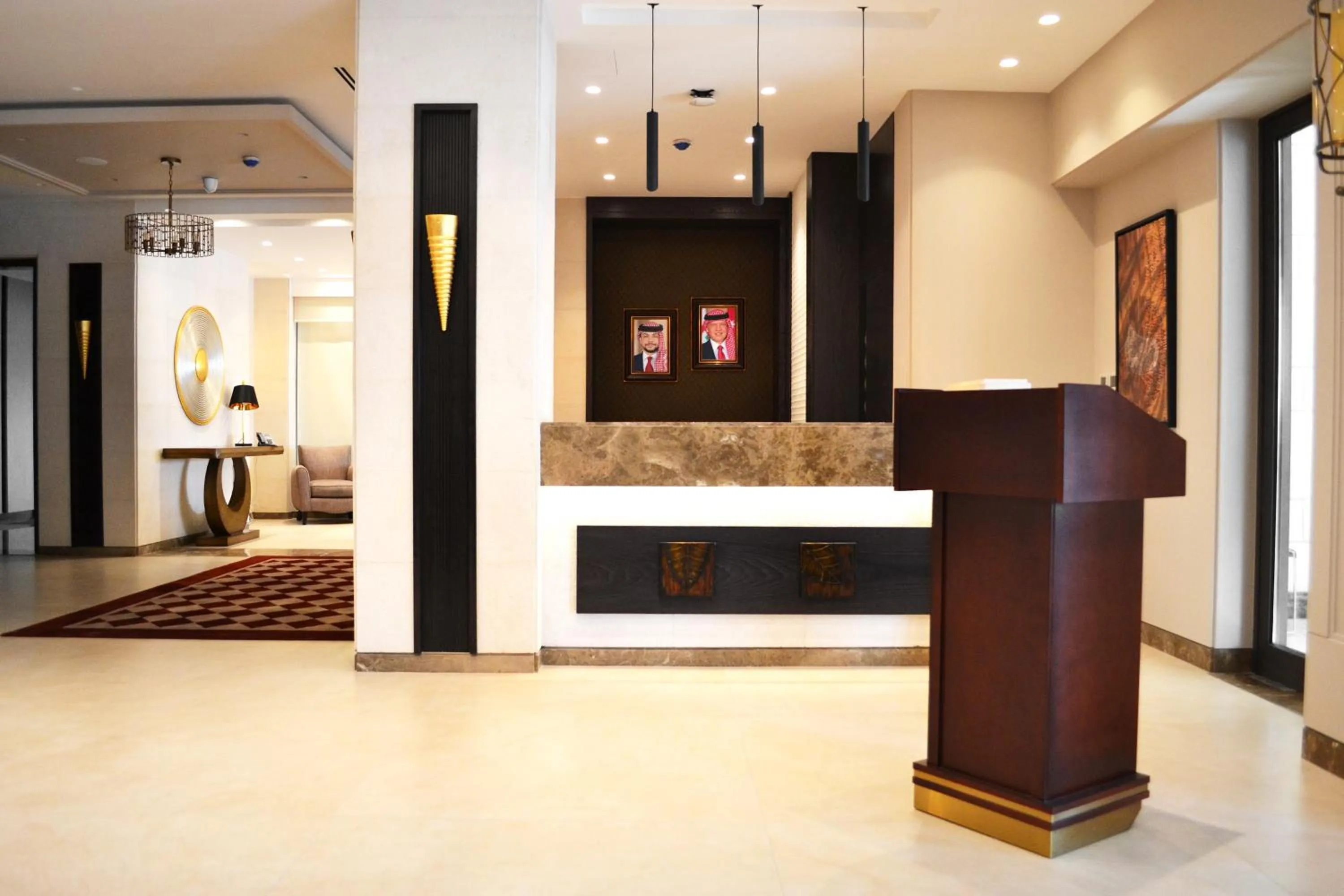 Lobby or reception in Ambassador, a Boutique Hotel