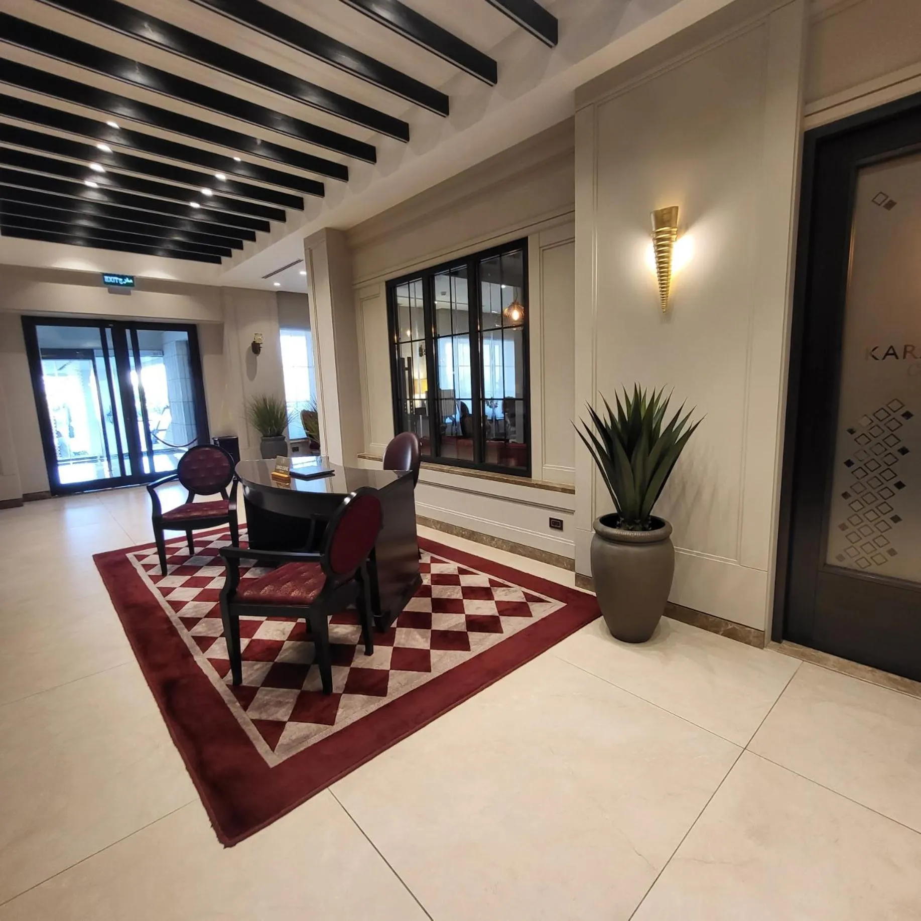 Facade/entrance in Ambassador, a Boutique Hotel