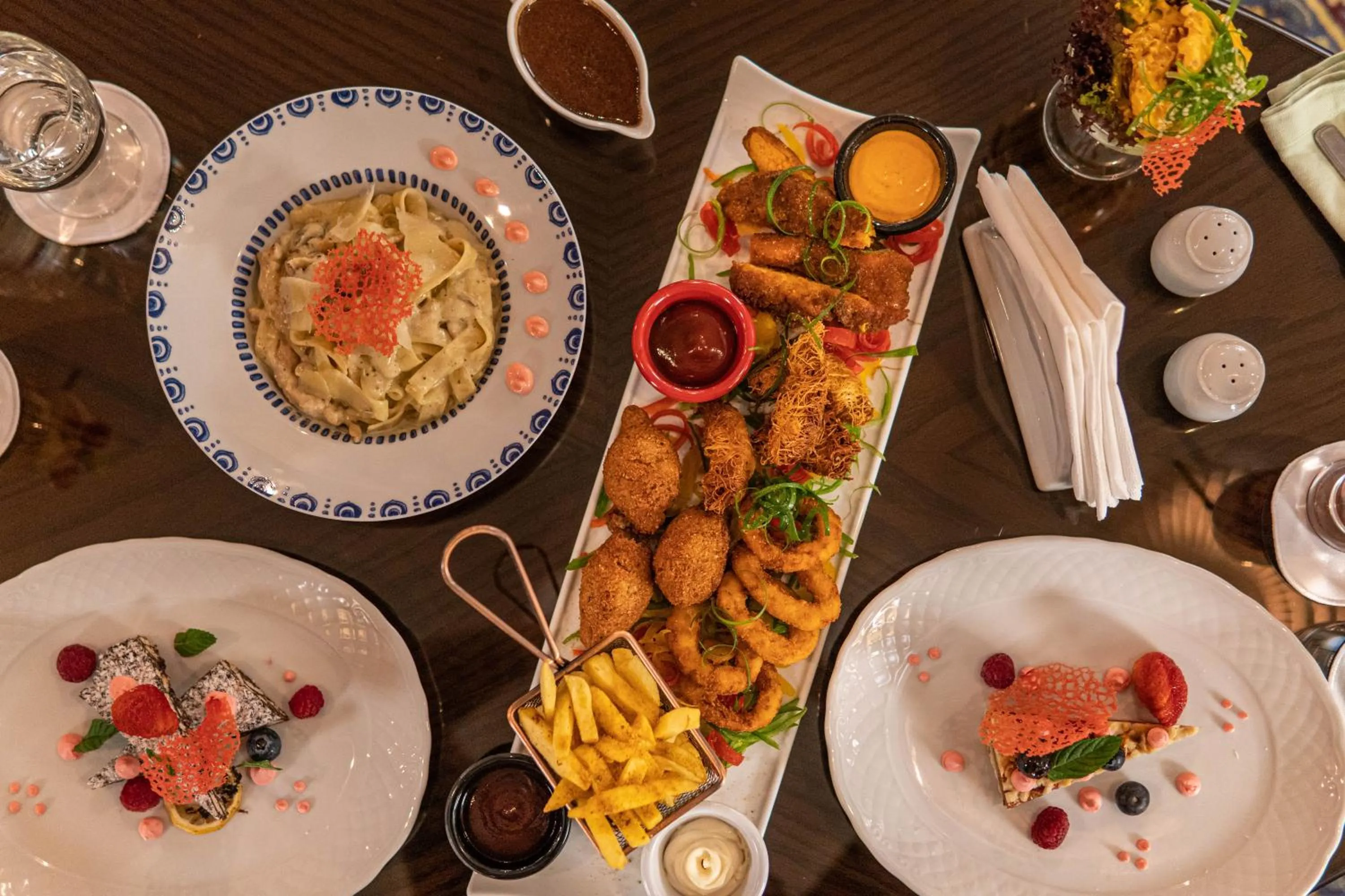 Food and drinks in Ambassador, a Boutique Hotel