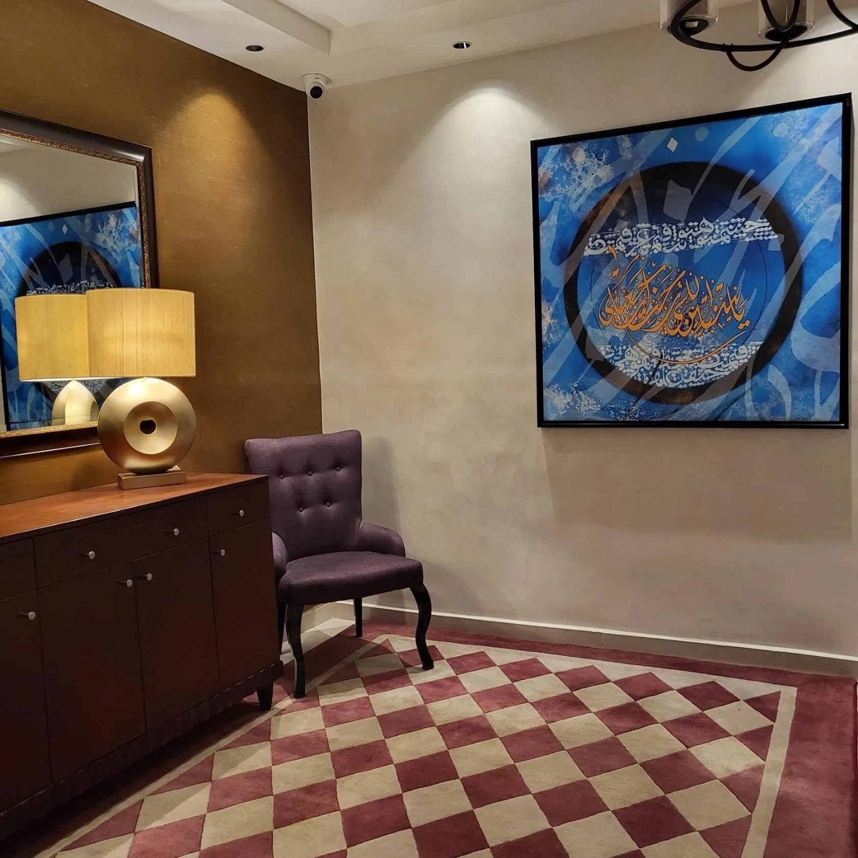 Decorative detail in Ambassador, a Boutique Hotel