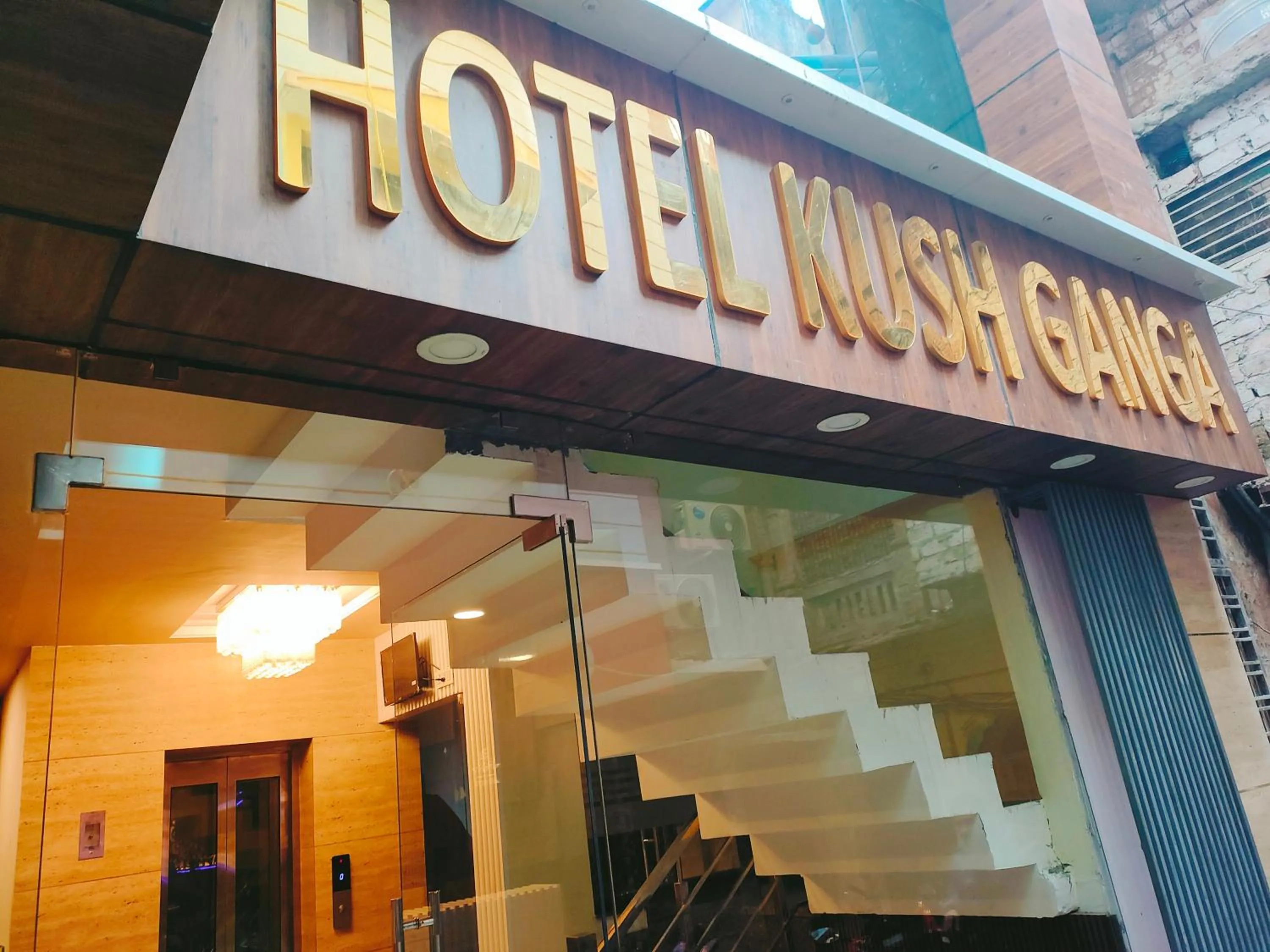 Property building in Hotel Kush Ganga - 50 Meter from Har ki Pauri, Haridwar