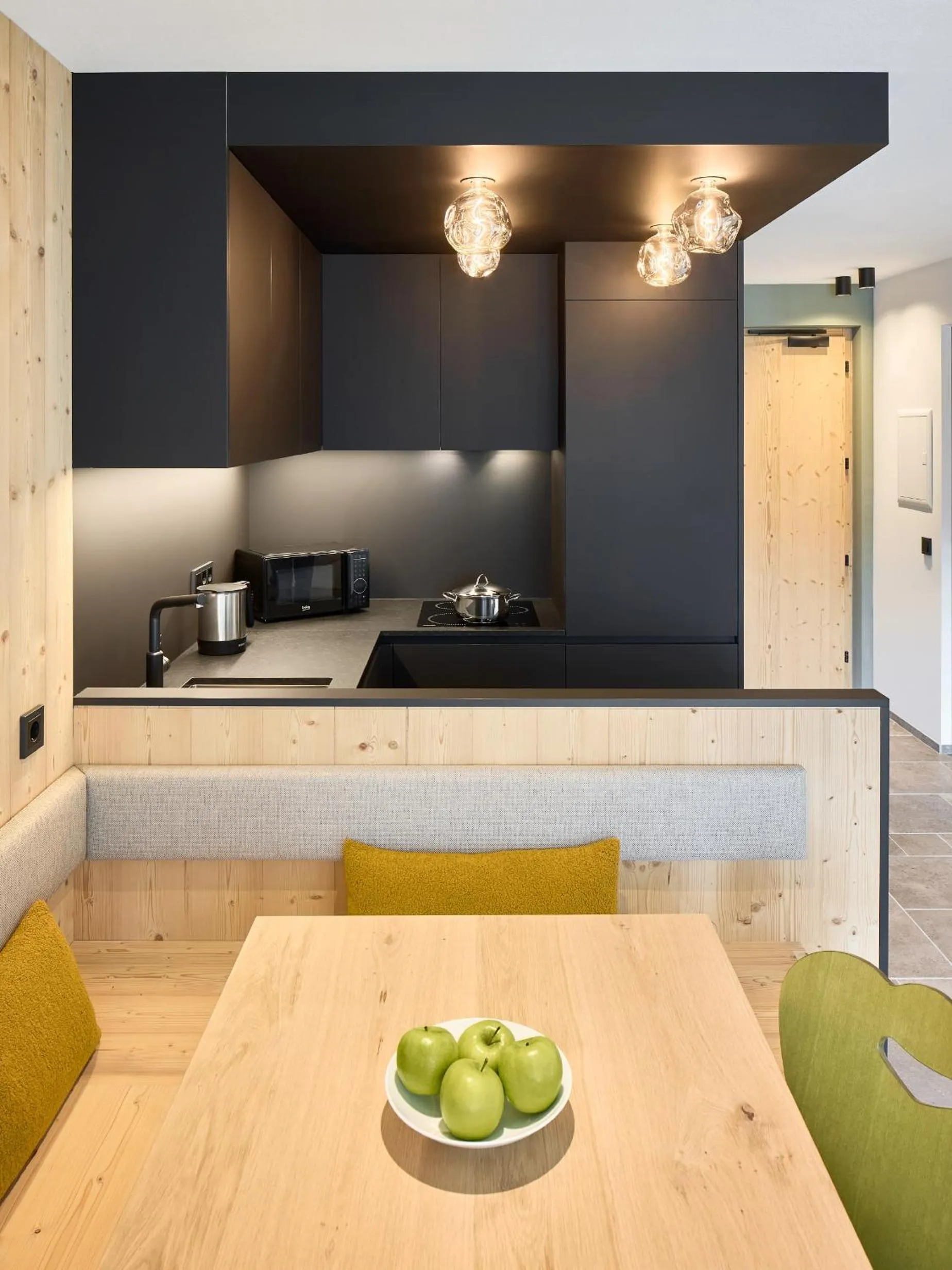 Kitchen or kitchenette in Movi Family Apart-Hotel ****s