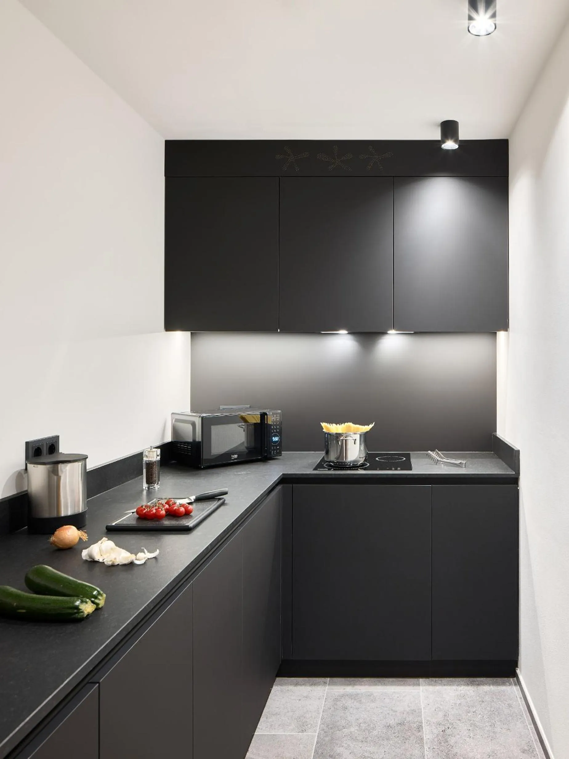 Kitchen or kitchenette in Movi Family Apart-Hotel ****s