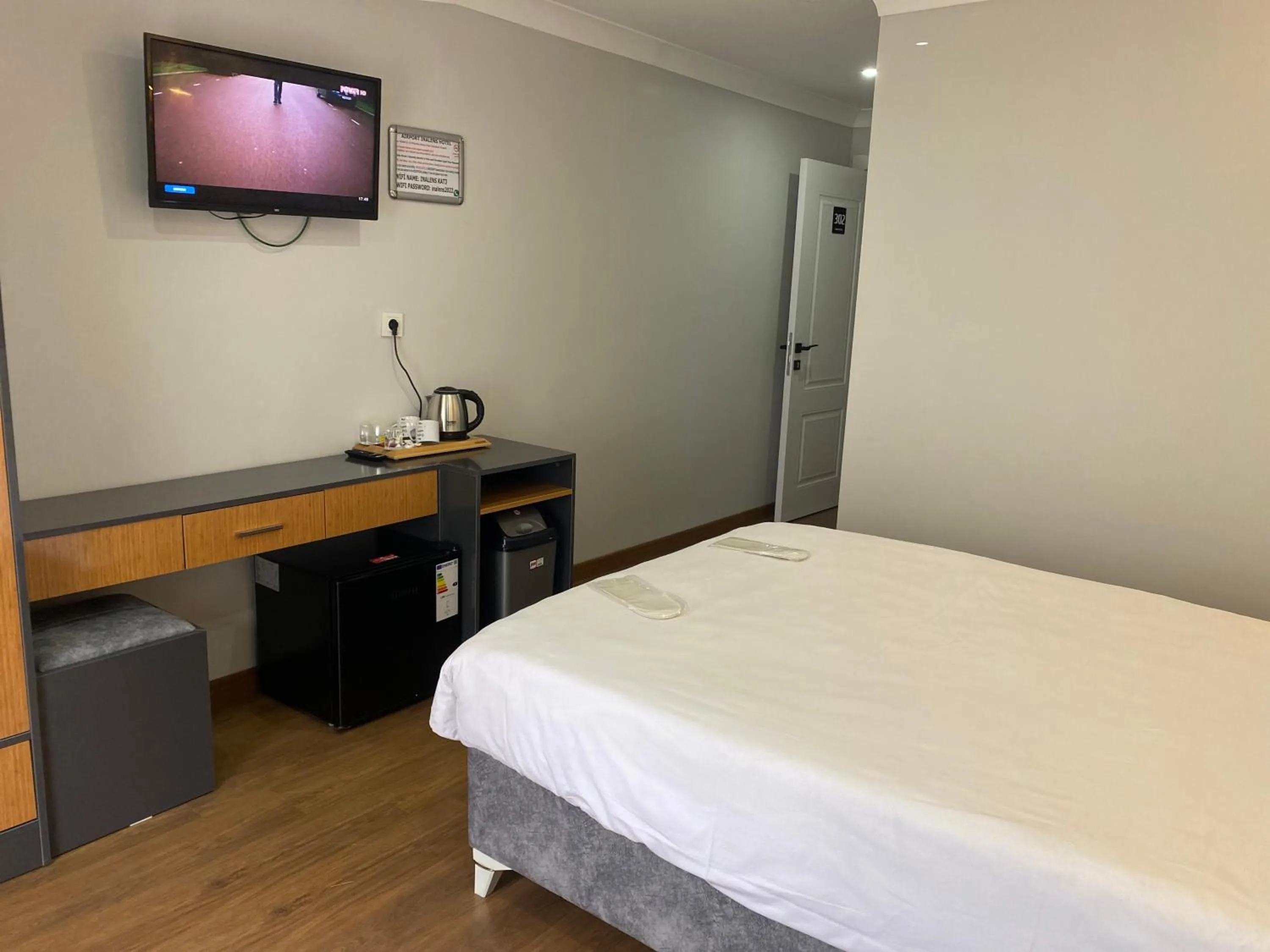 oven, Bed in iNALENS AİRPORT HOTEL