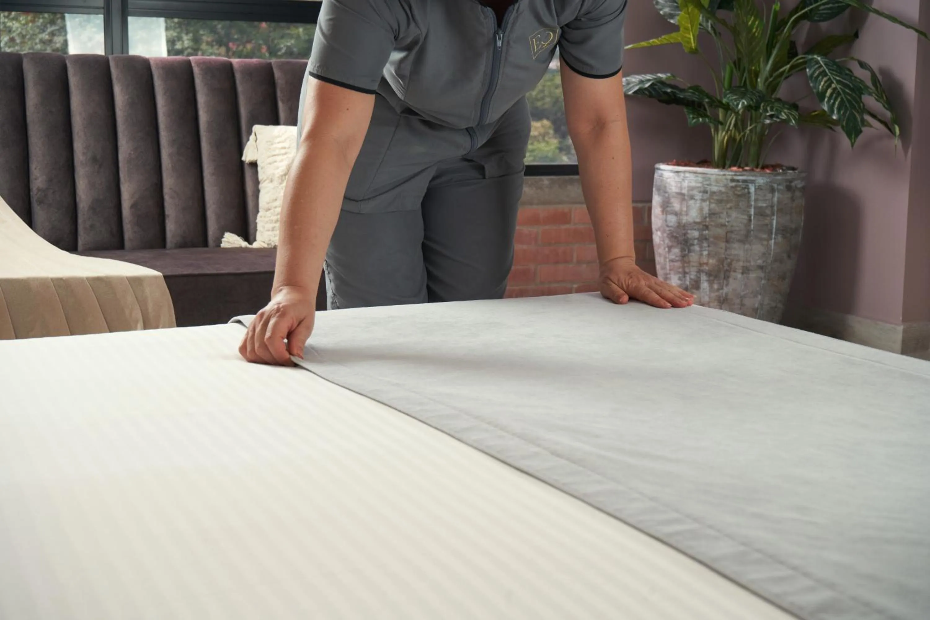 Bed in Eutopiq Hotel