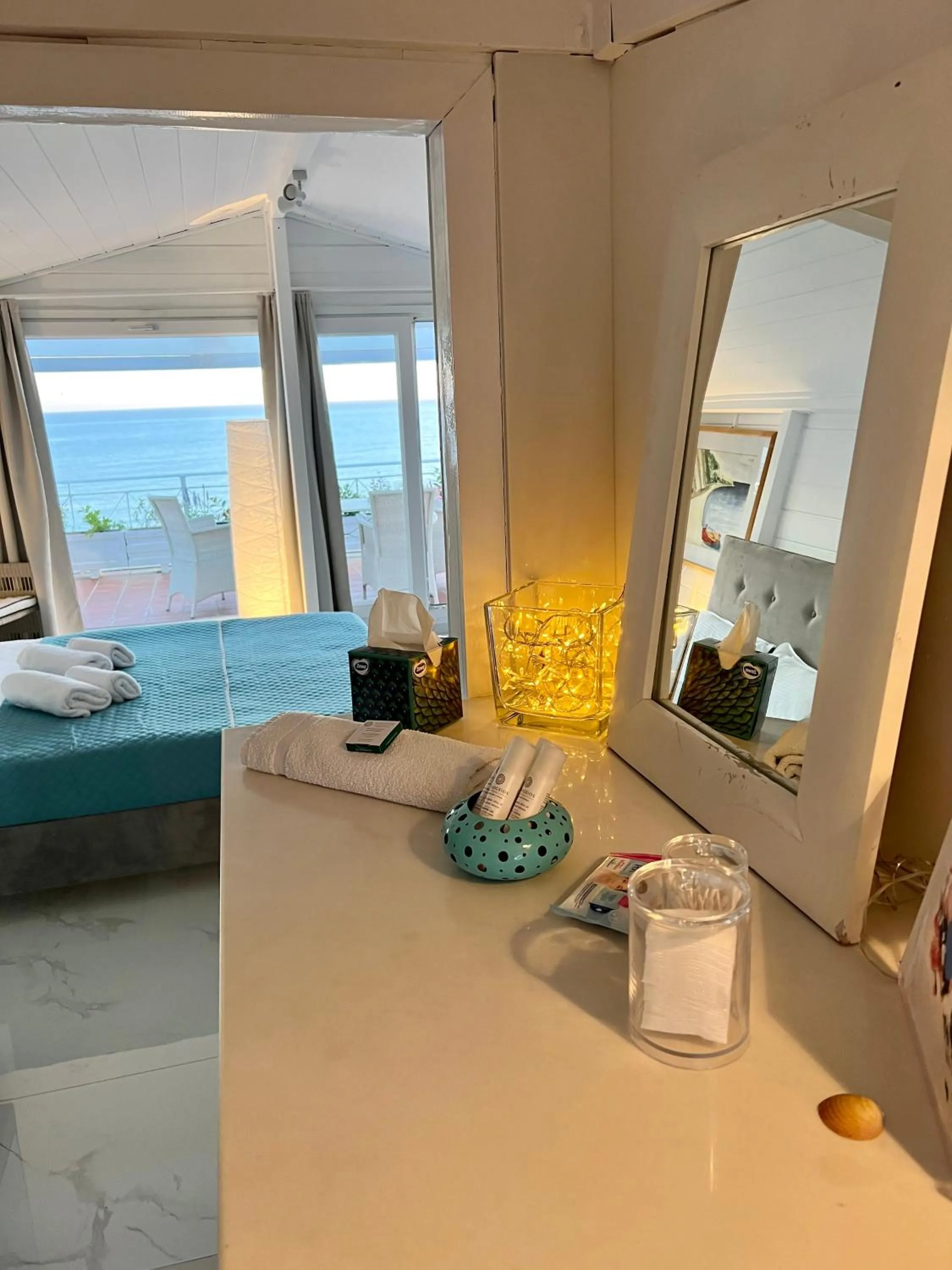 Bedroom in Stavento Apartments