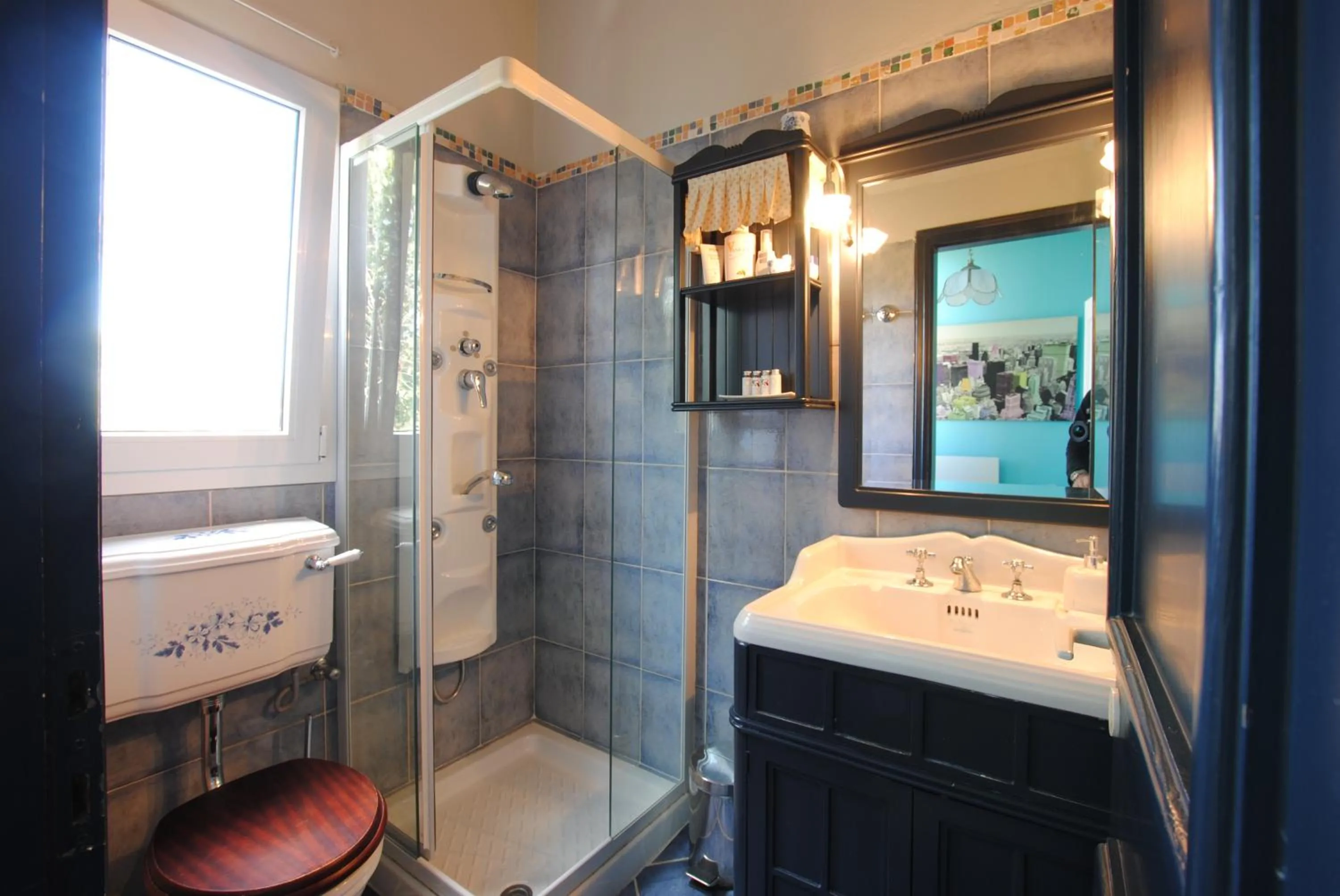 Shower in Stavento Apartments