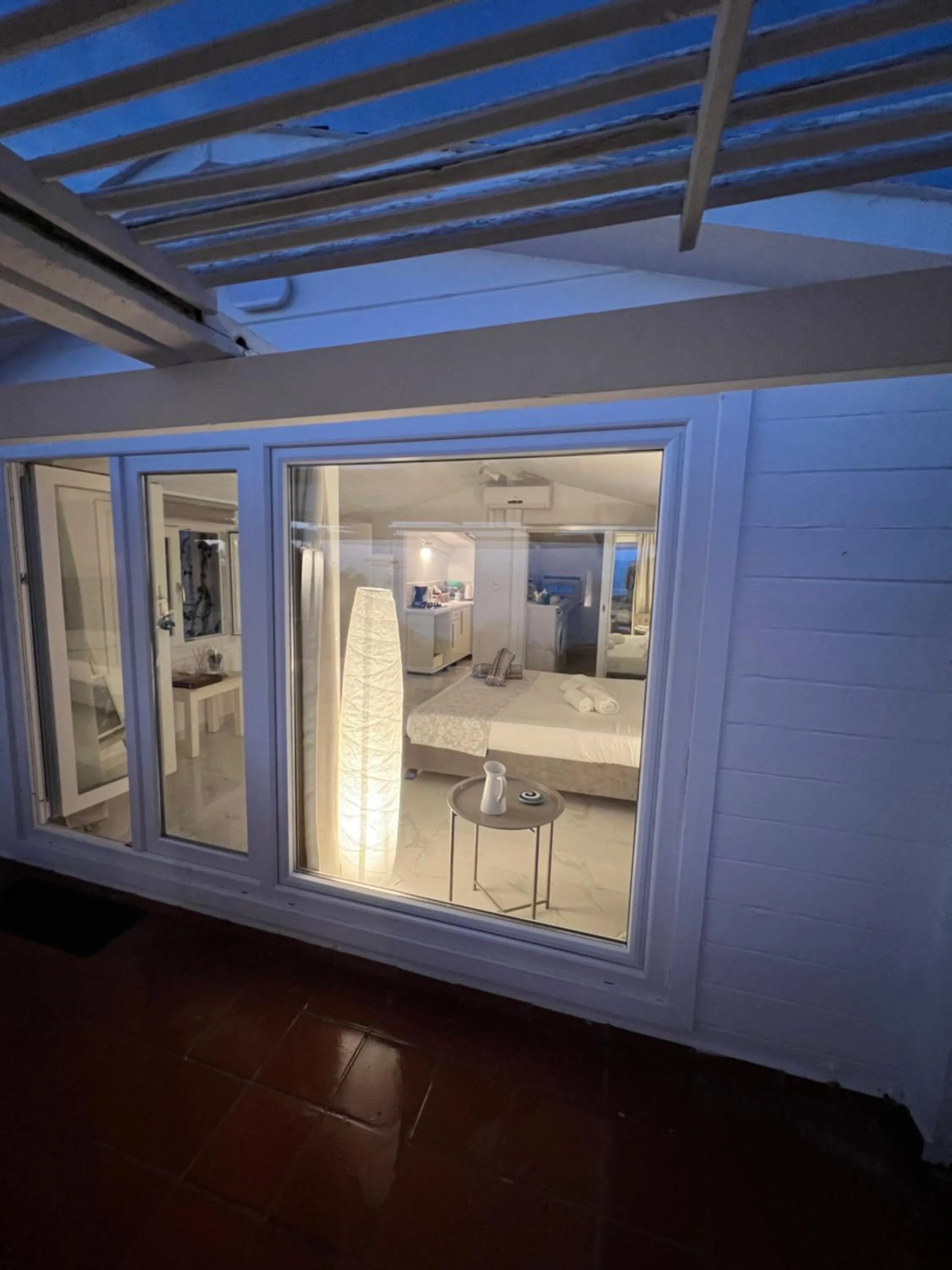 Bedroom in Stavento Apartments