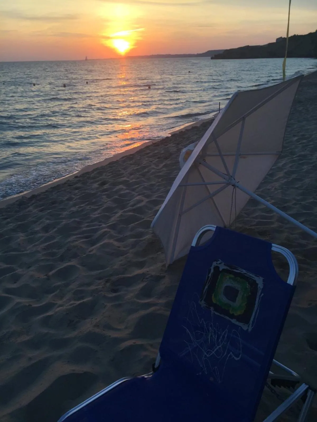 Beach in Stavento Apartments