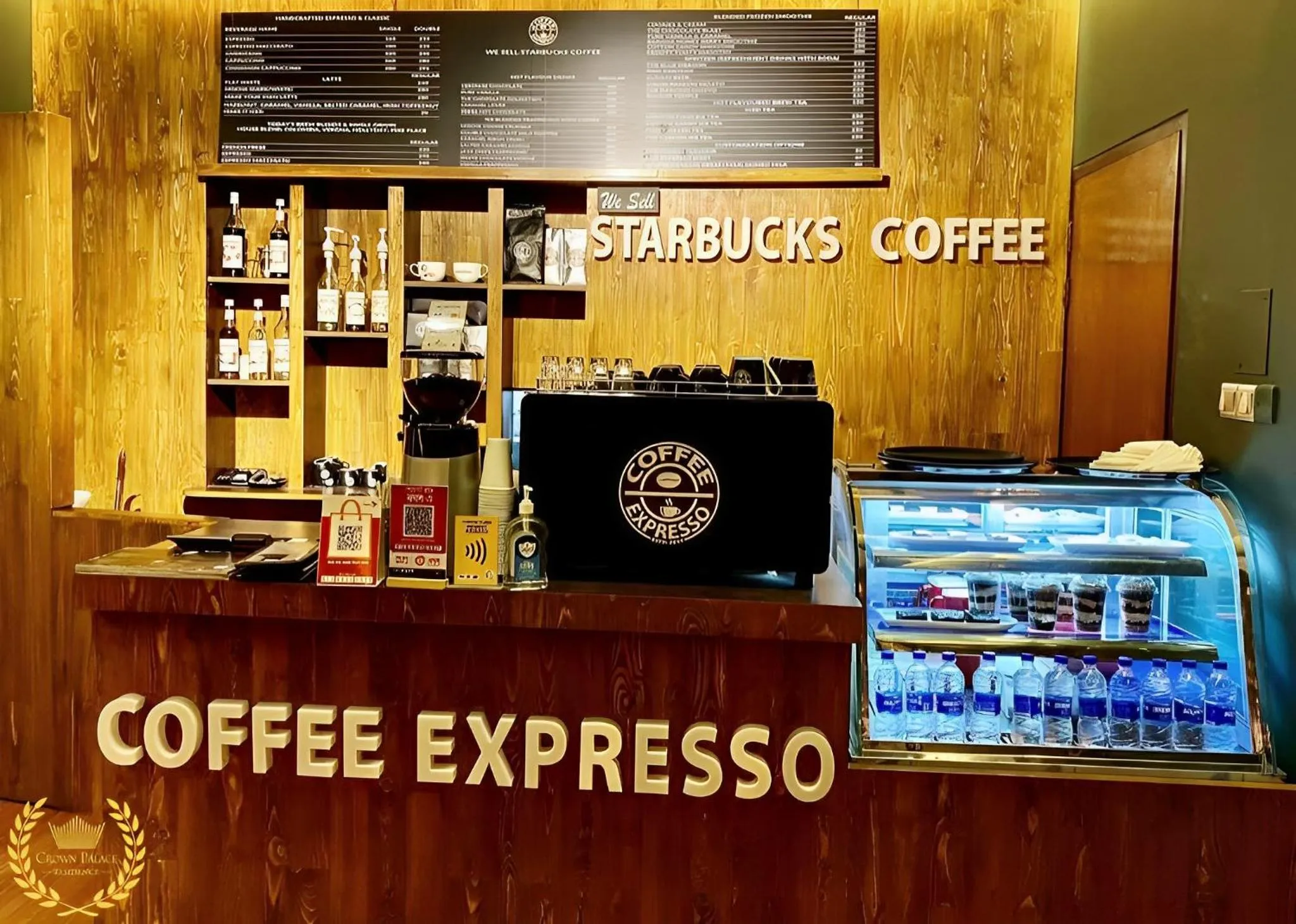 Restaurant/places to eat in Crown Palace Residence