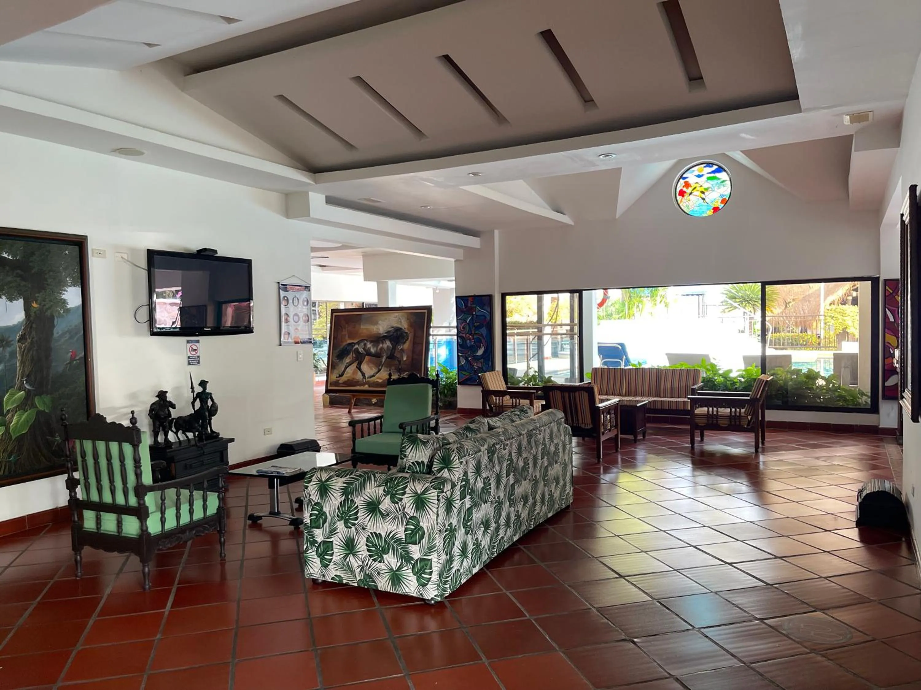 Living room in Hotel Melgar Villa Valeria