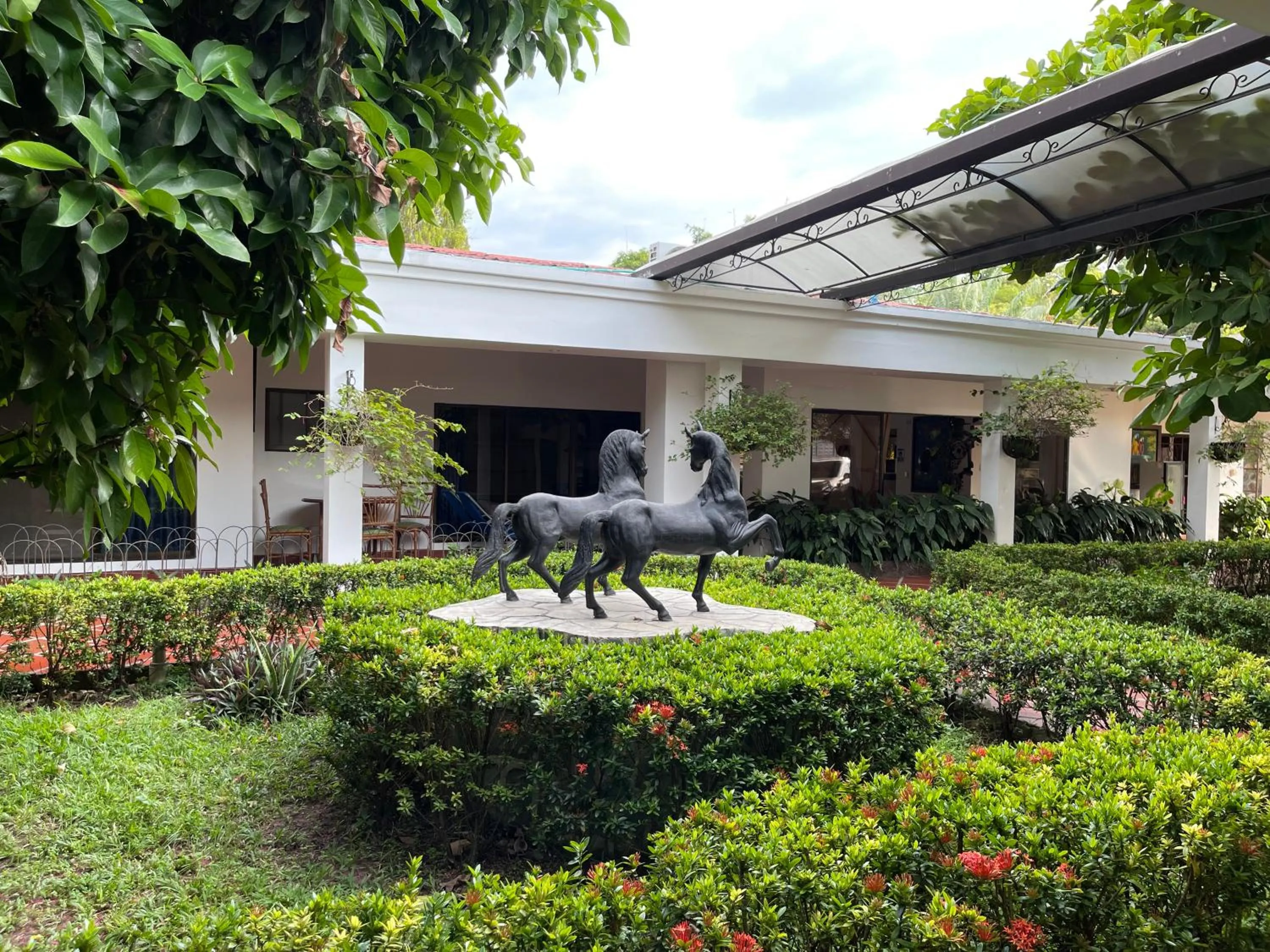 Garden in Hotel Melgar Villa Valeria