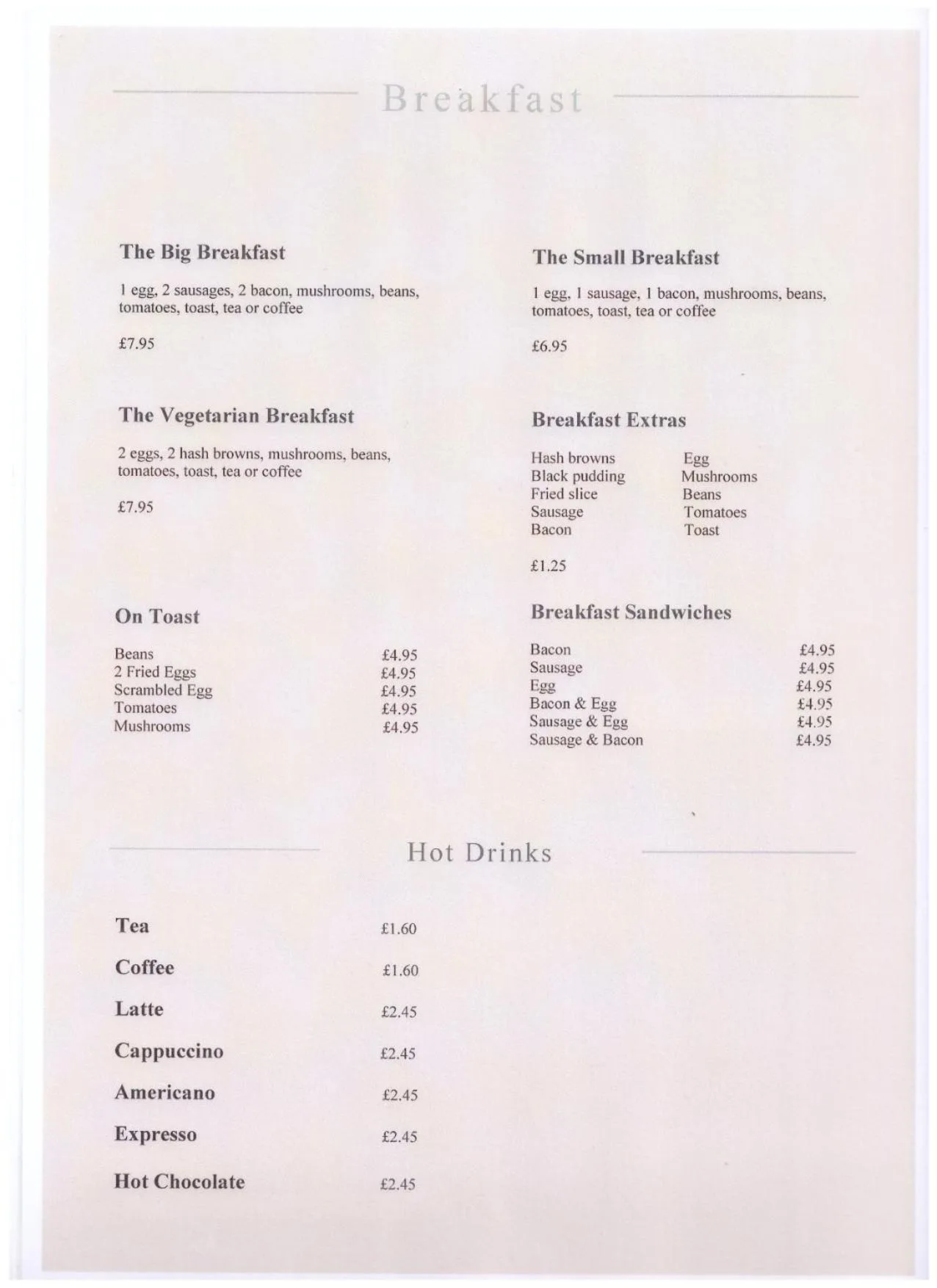 Dining area in The Swan Hotel