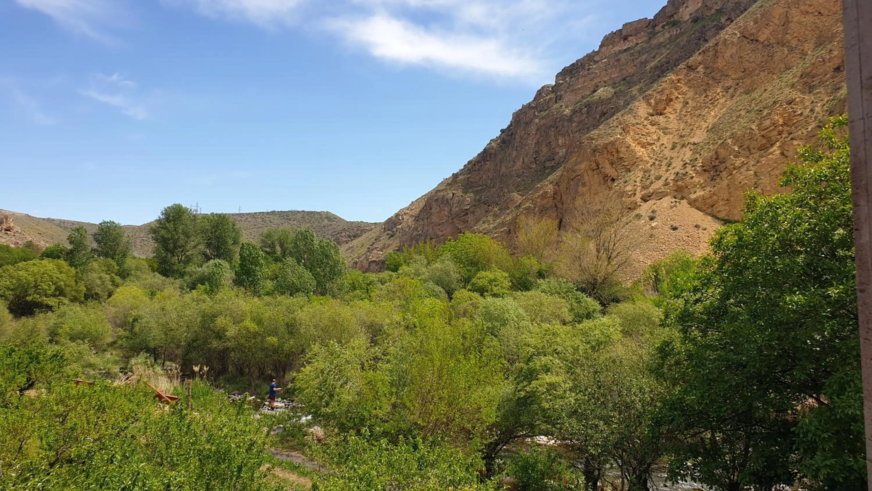 Garden view in Areni Lodge