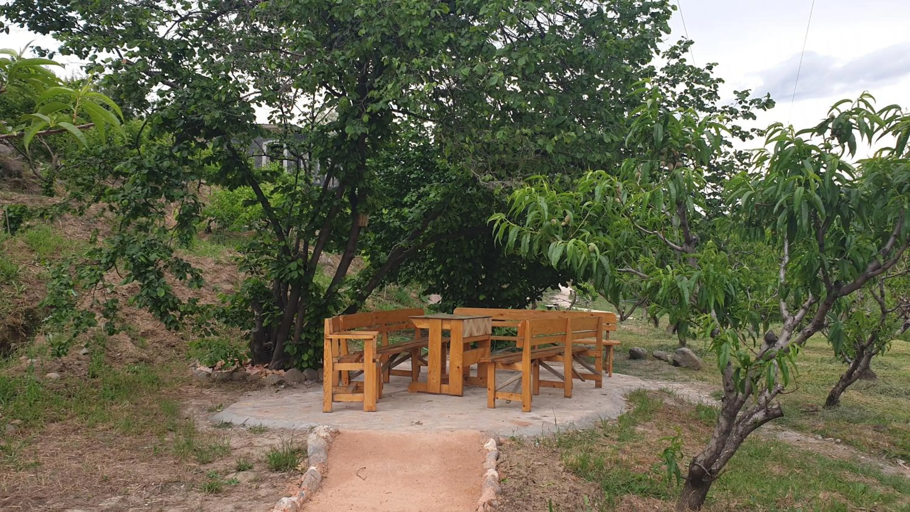 Seating area in Areni Lodge