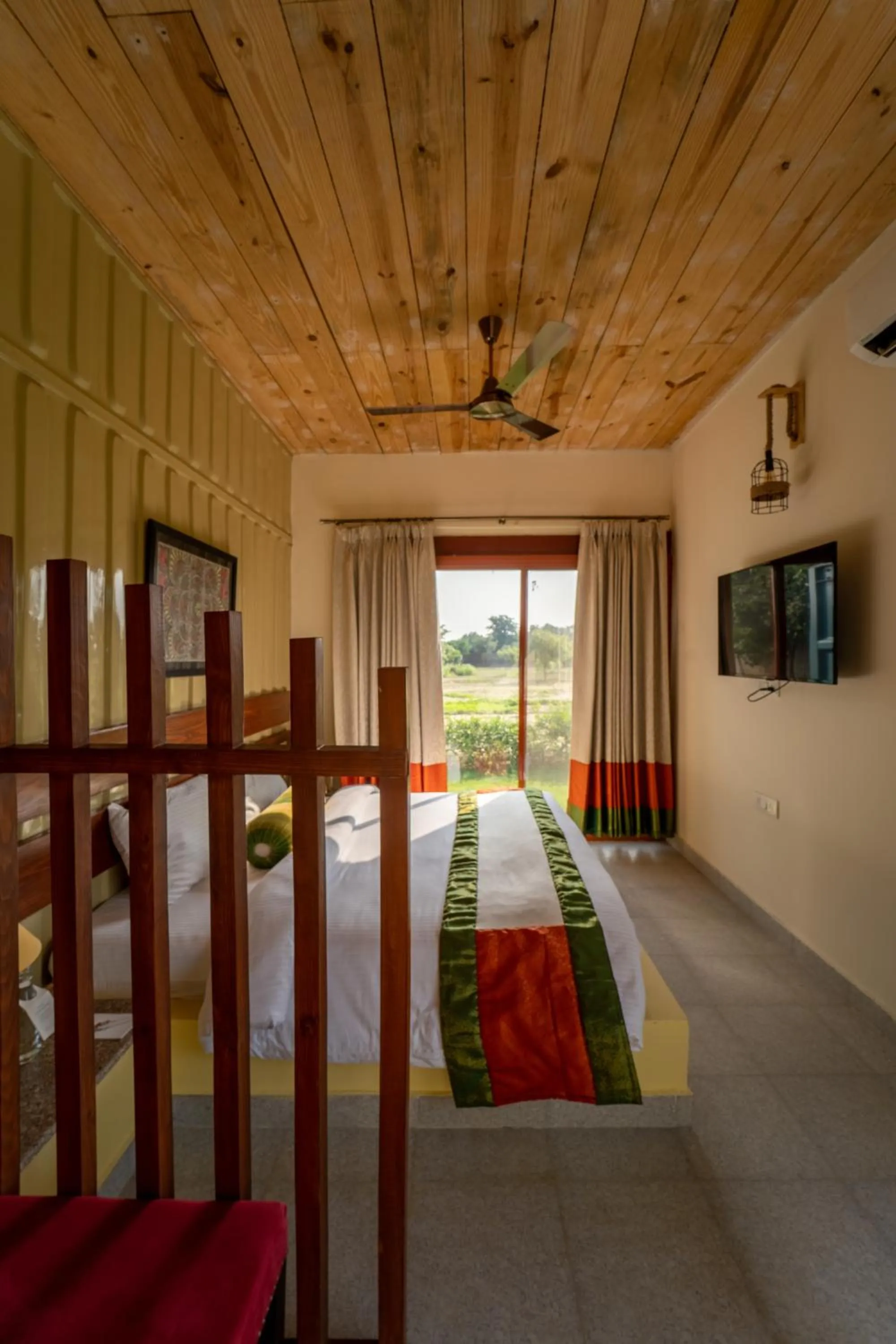 Bed in Tree of Life Ecotainers Agra