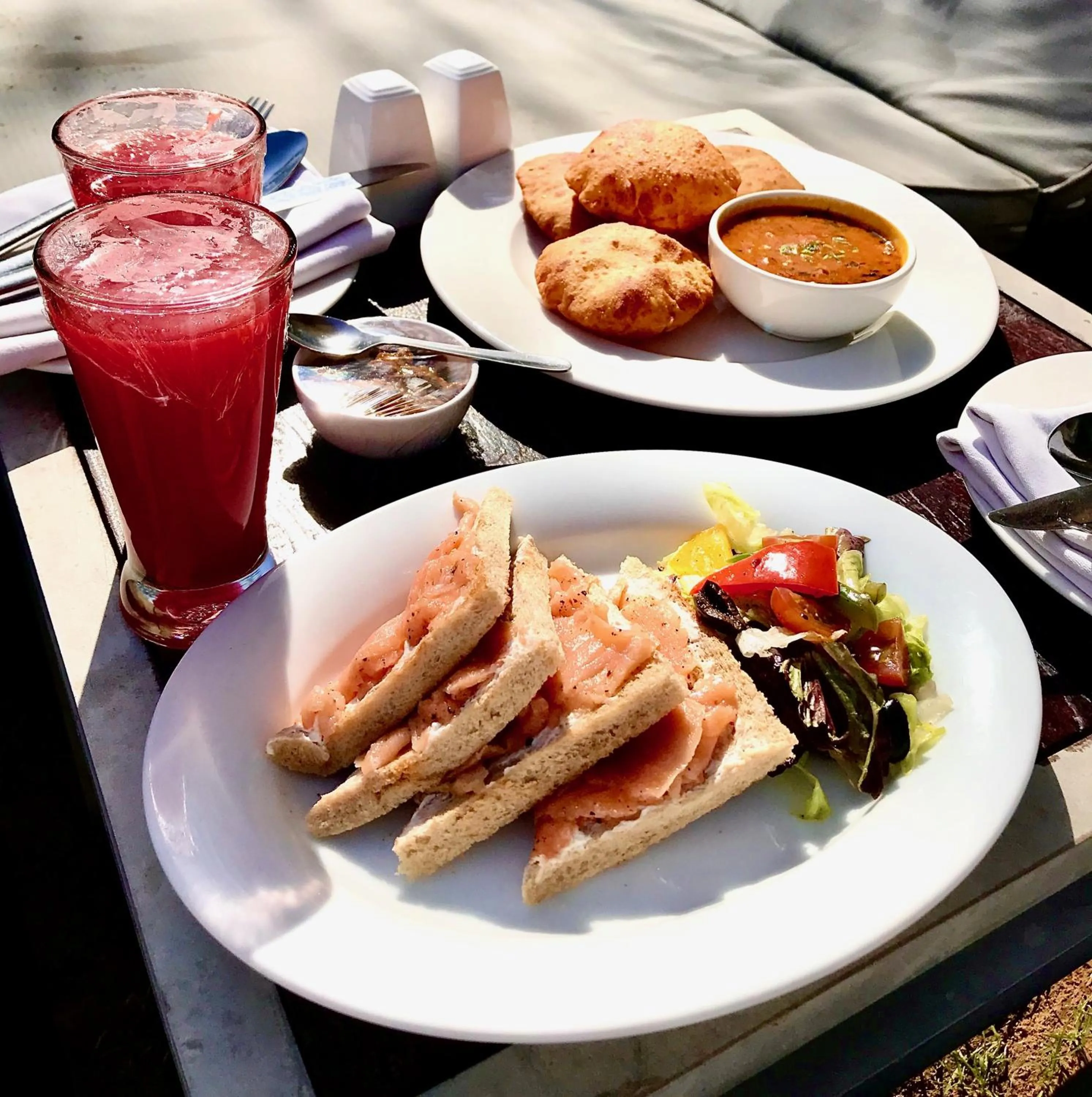 Breakfast in Tree of Life Ecotainers Agra