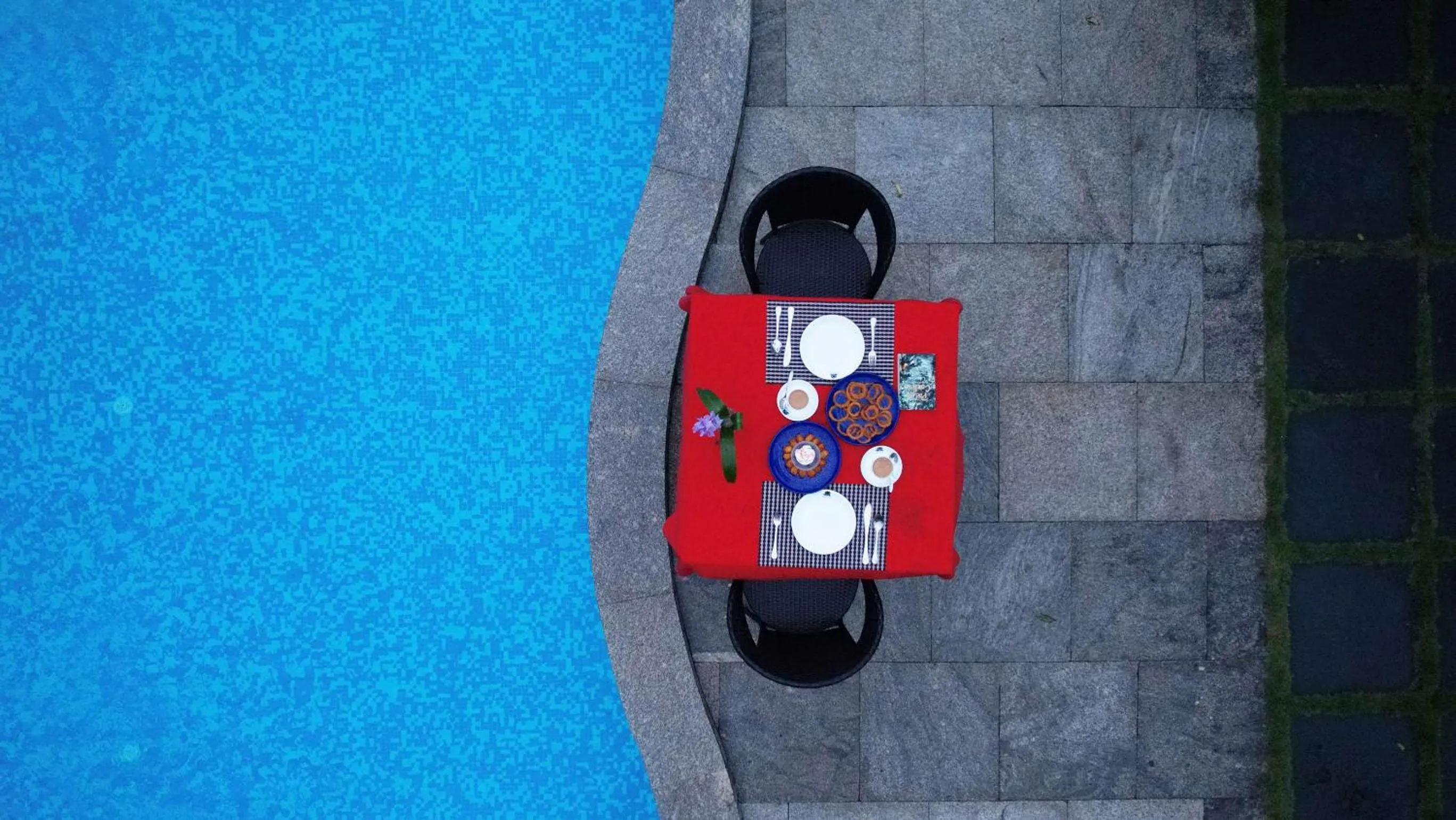 Swimming pool in Magnolia Estates & Resorts