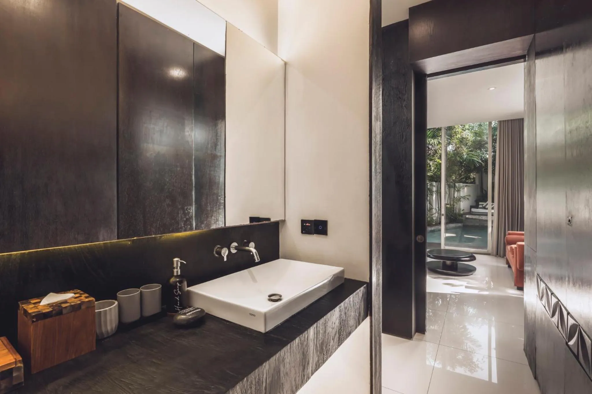 Bathroom, Bed in Monolocale Resort & Spa Seminyak by Ini Vie Hospitality