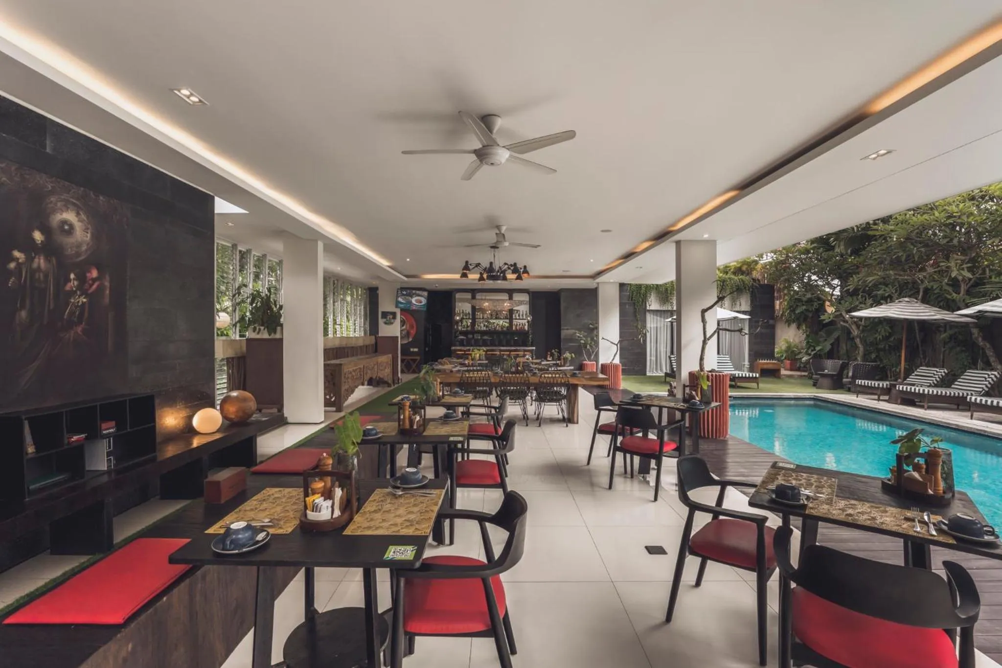 Restaurant/places to eat in Monolocale Resort & Spa Seminyak by Ini Vie Hospitality
