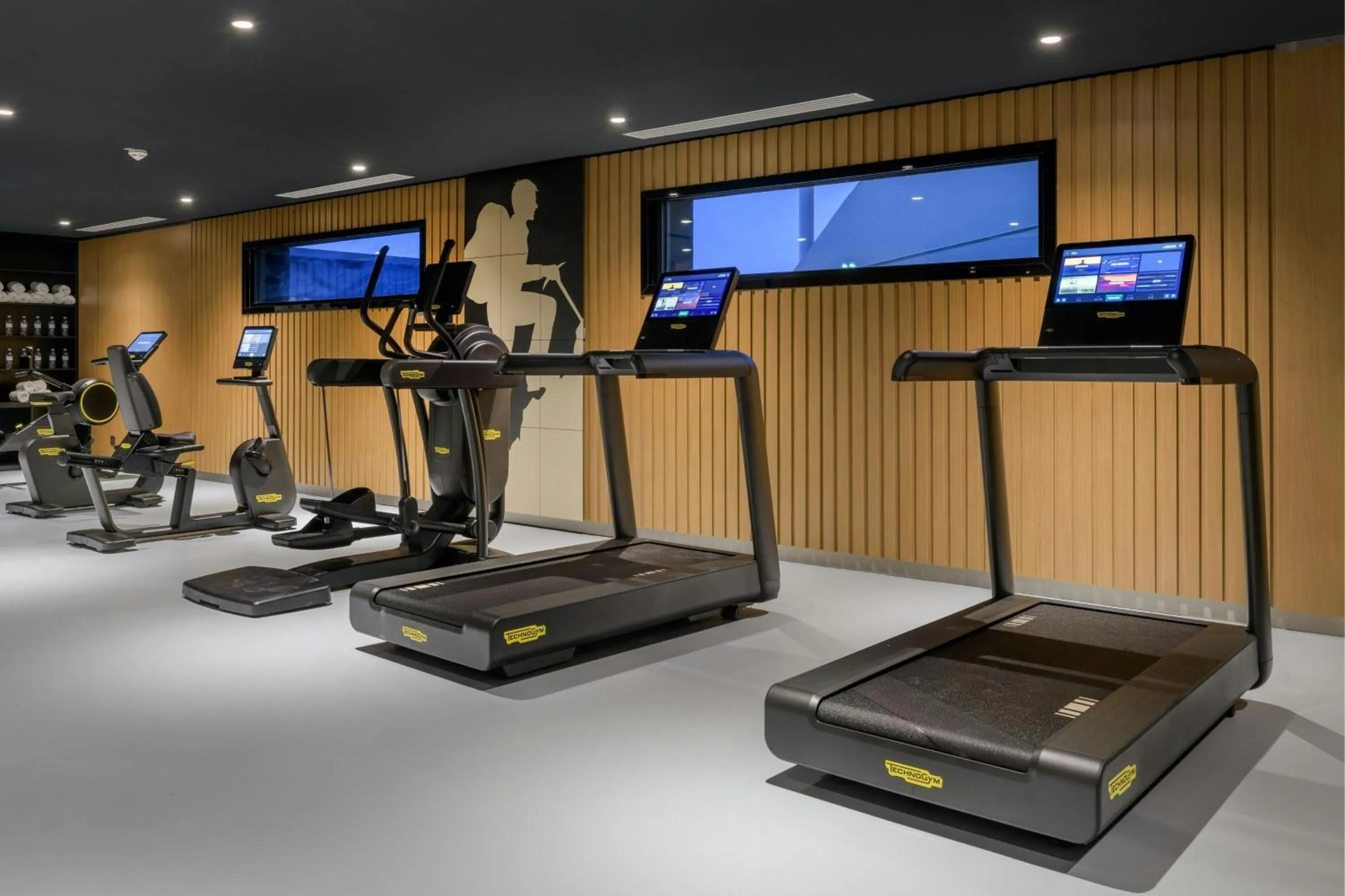 Fitness centre/facilities in AC Hotel by Marriott Saint-Julien-en-Genevois