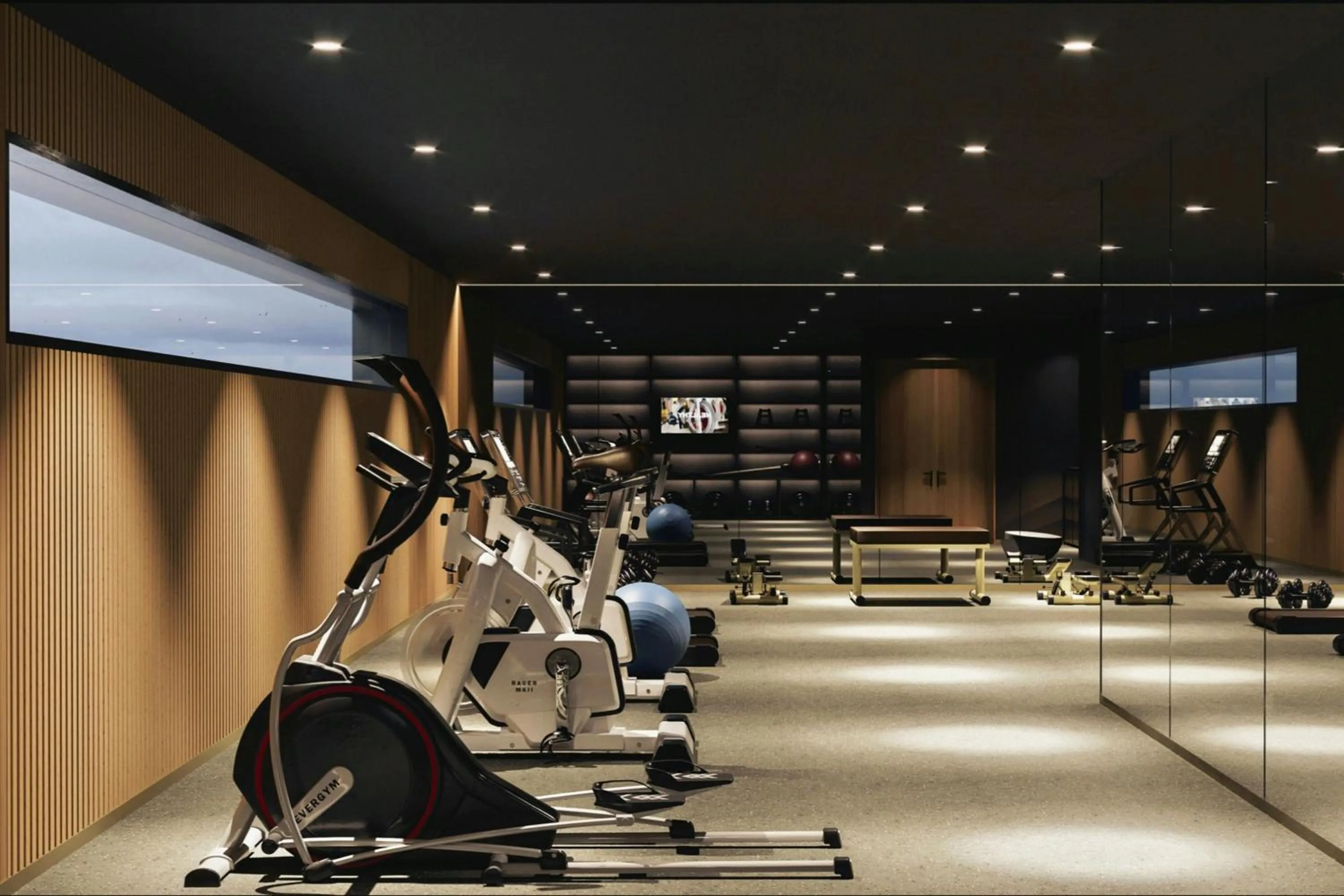 Fitness centre/facilities in AC Hotel by Marriott Saint-Julien-en-Genevois