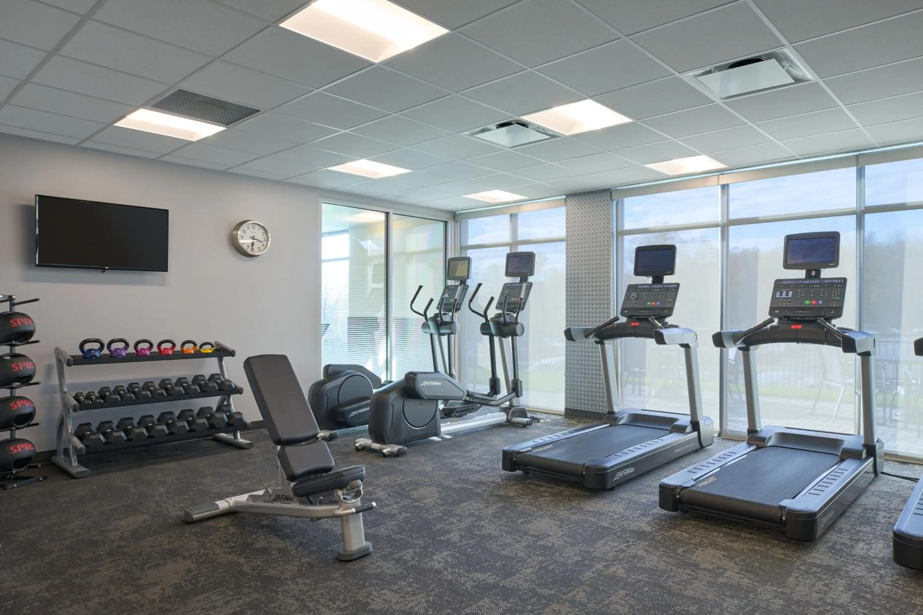 Fitness centre/facilities in Fairfield by Marriott Inn & Suites Hagerstown