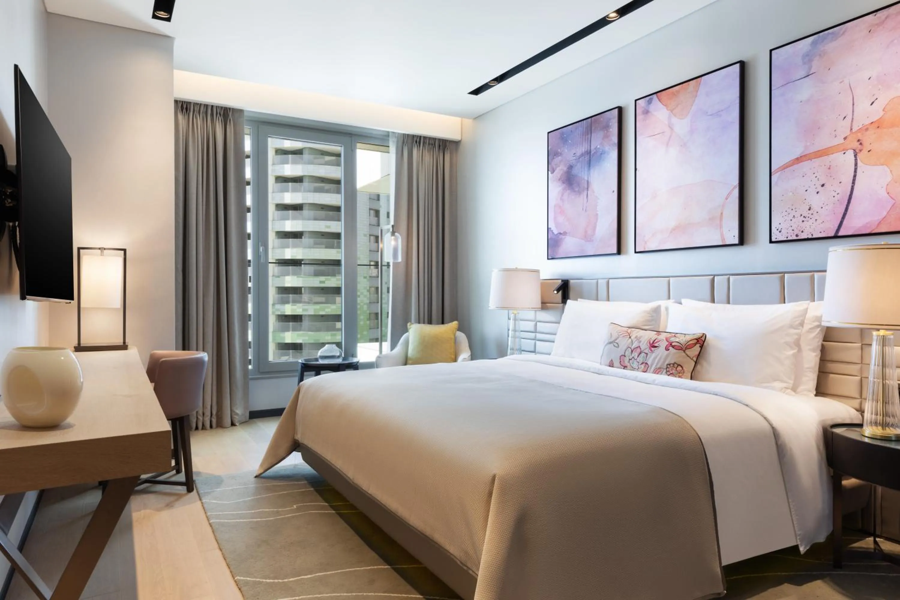 Bed in JW Marriott Hotel Istanbul Marmara Sea