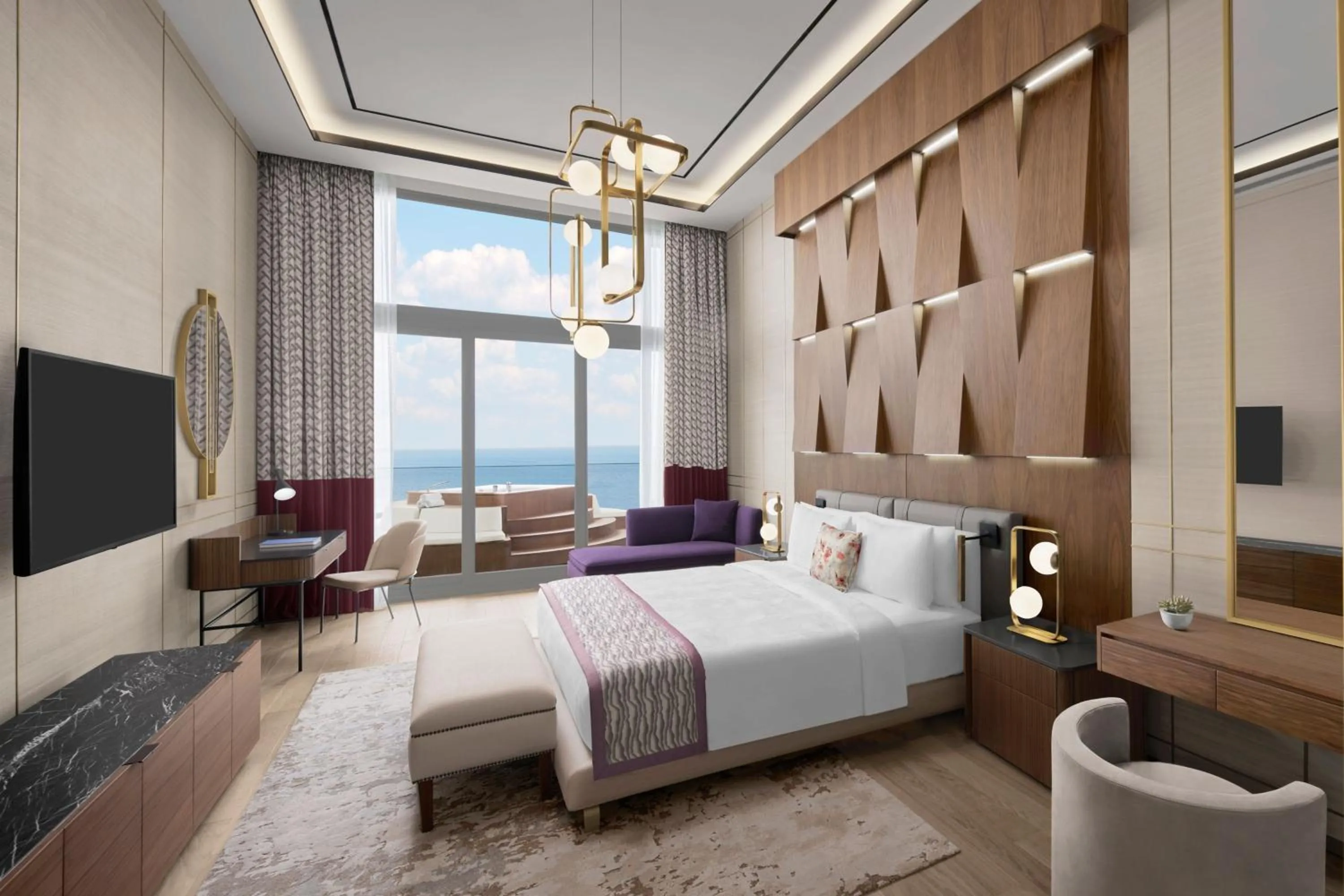 Bedroom, Bed in JW Marriott Hotel Istanbul Marmara Sea