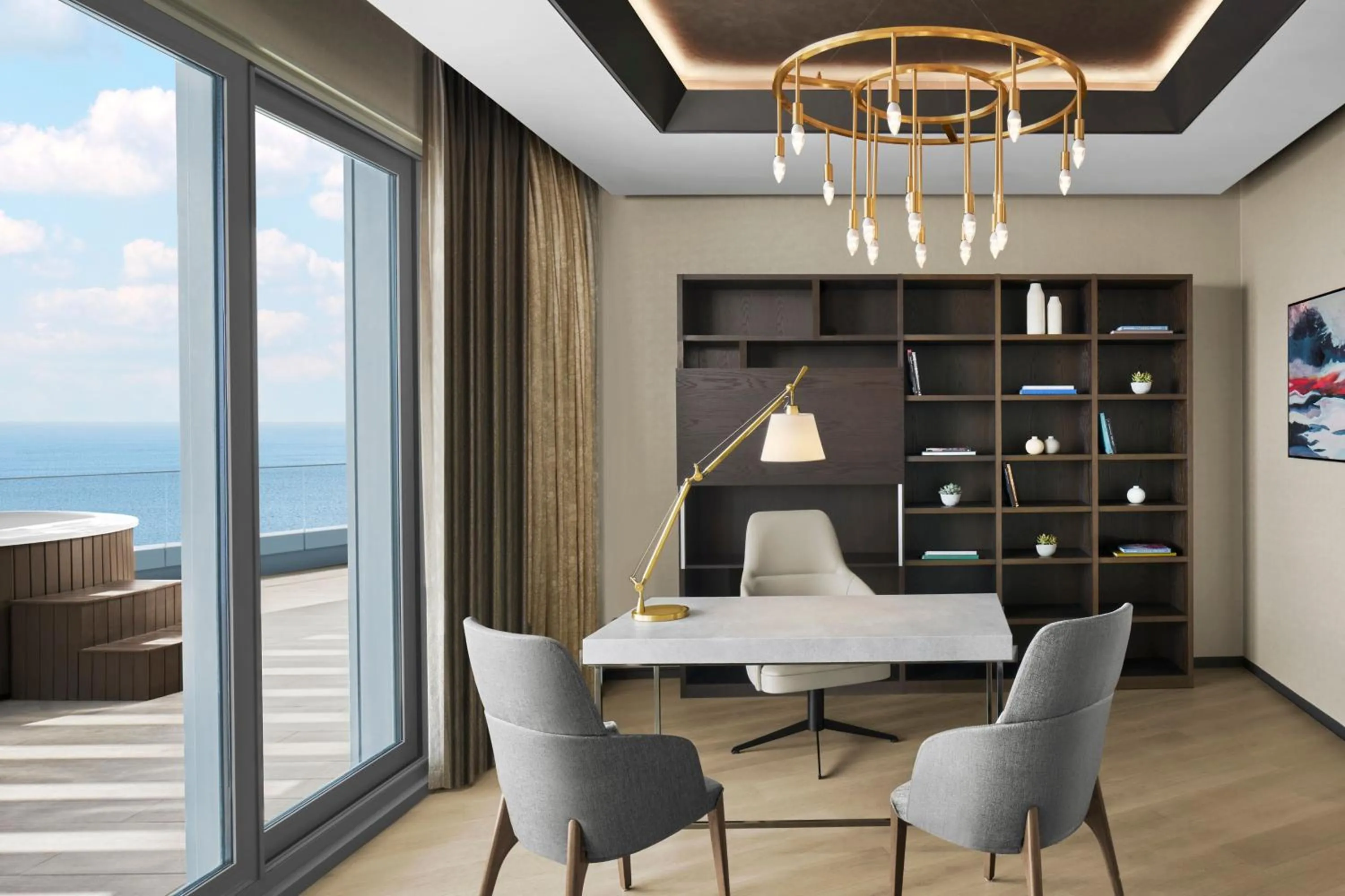 Photo of the whole room in JW Marriott Hotel Istanbul Marmara Sea