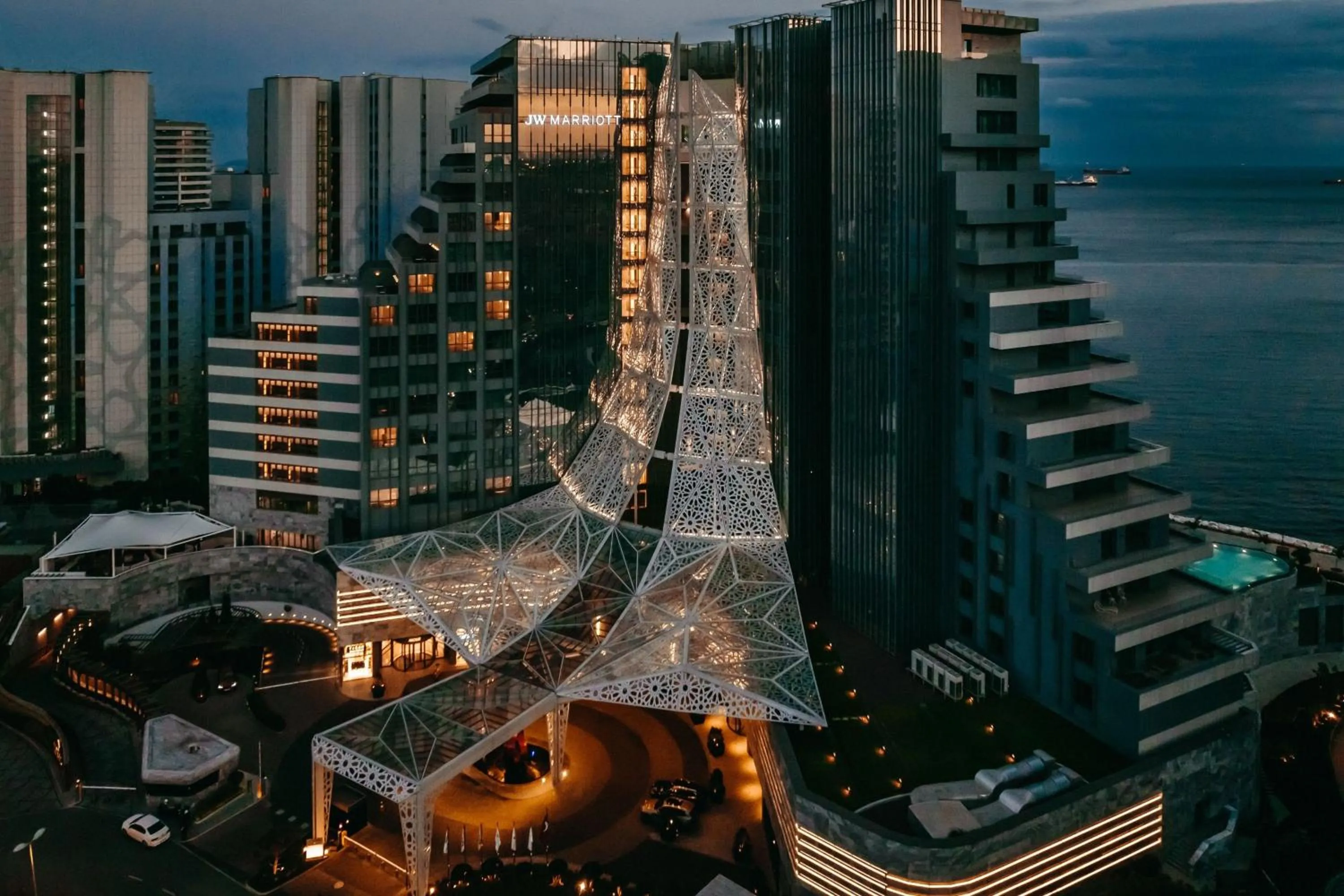 Property building in JW Marriott Hotel Istanbul Marmara Sea