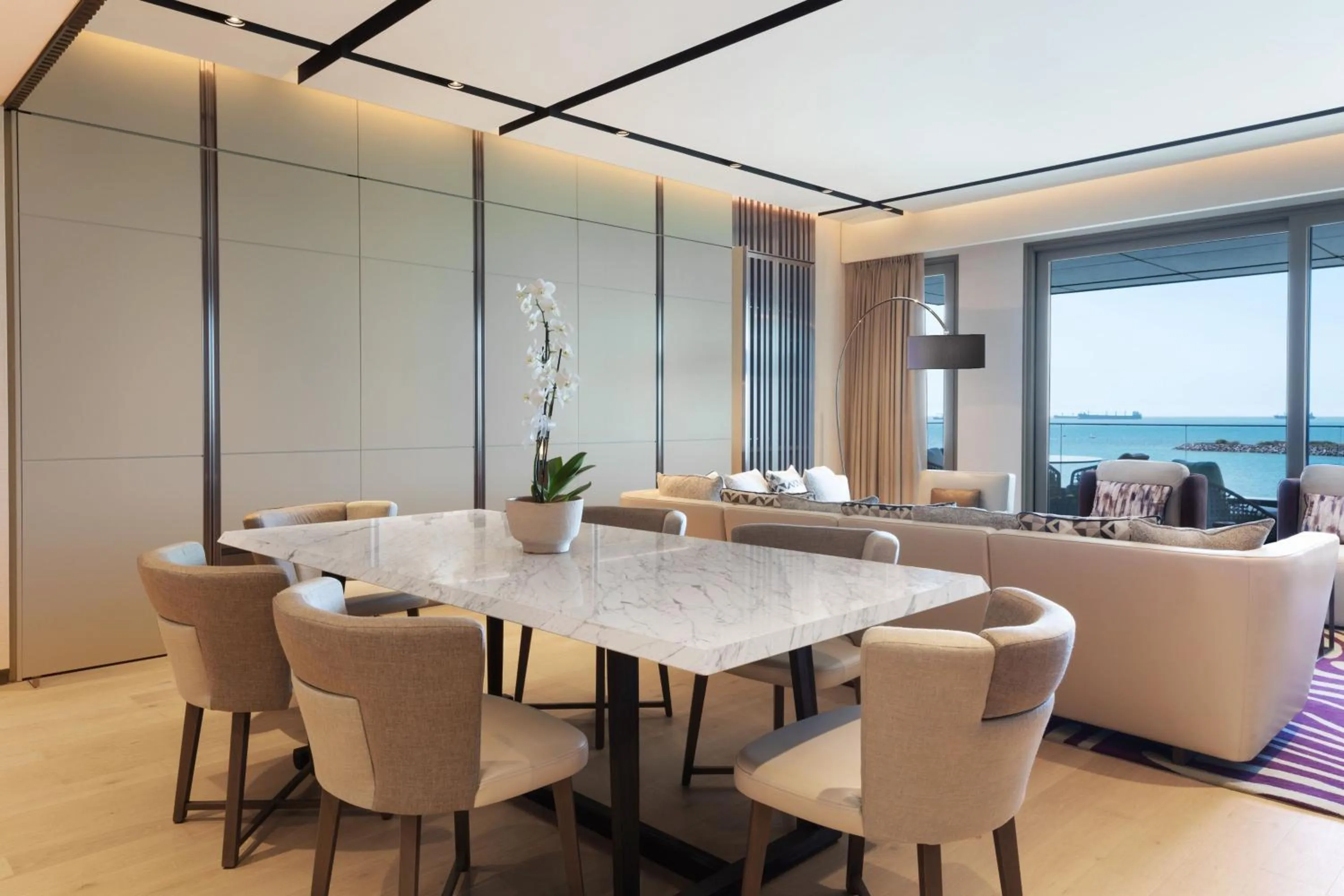 Living room in JW Marriott Hotel Istanbul Marmara Sea