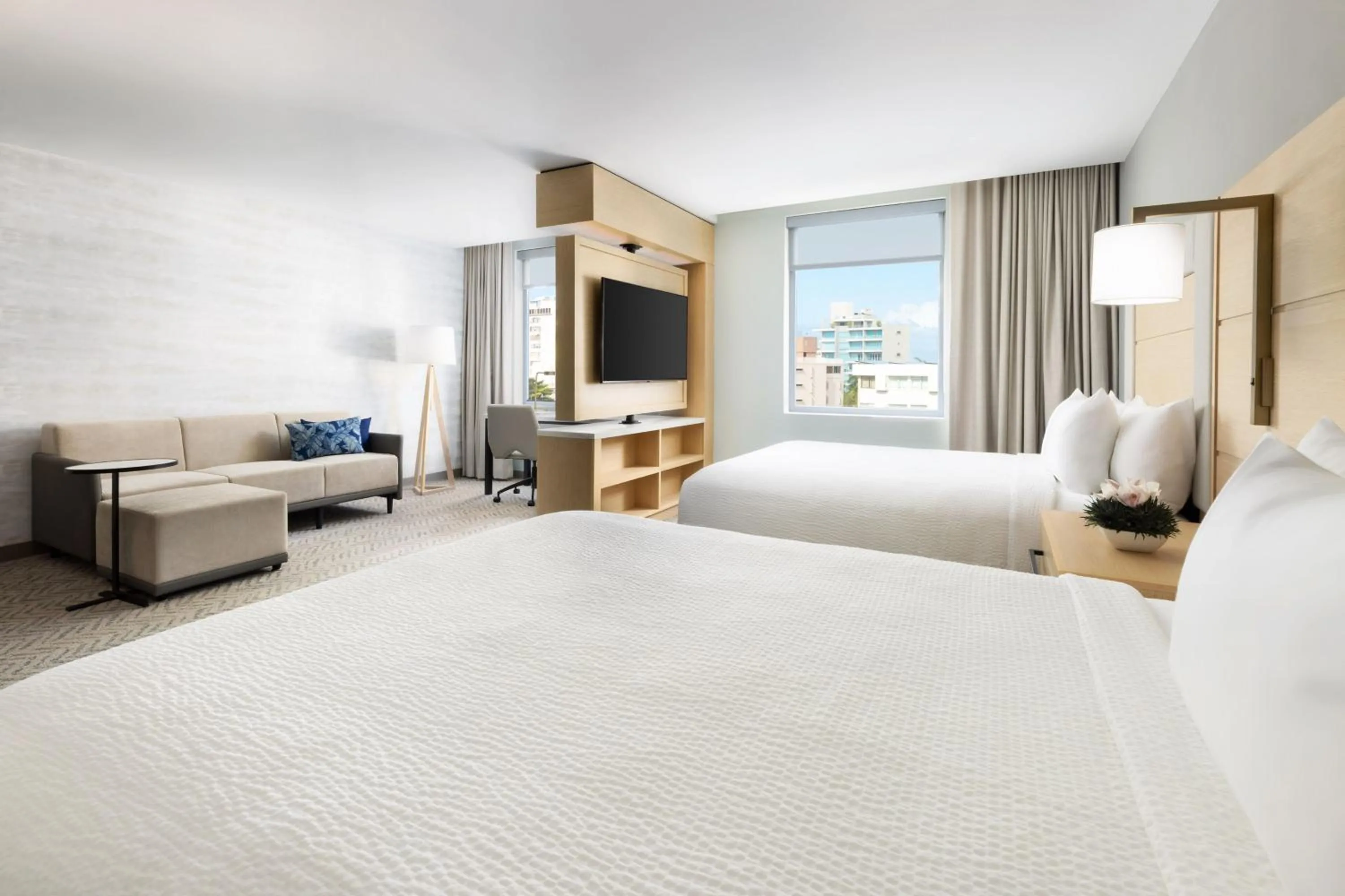 Bedroom, Bed in Residence Inn by Marriott San Juan Isla Verde