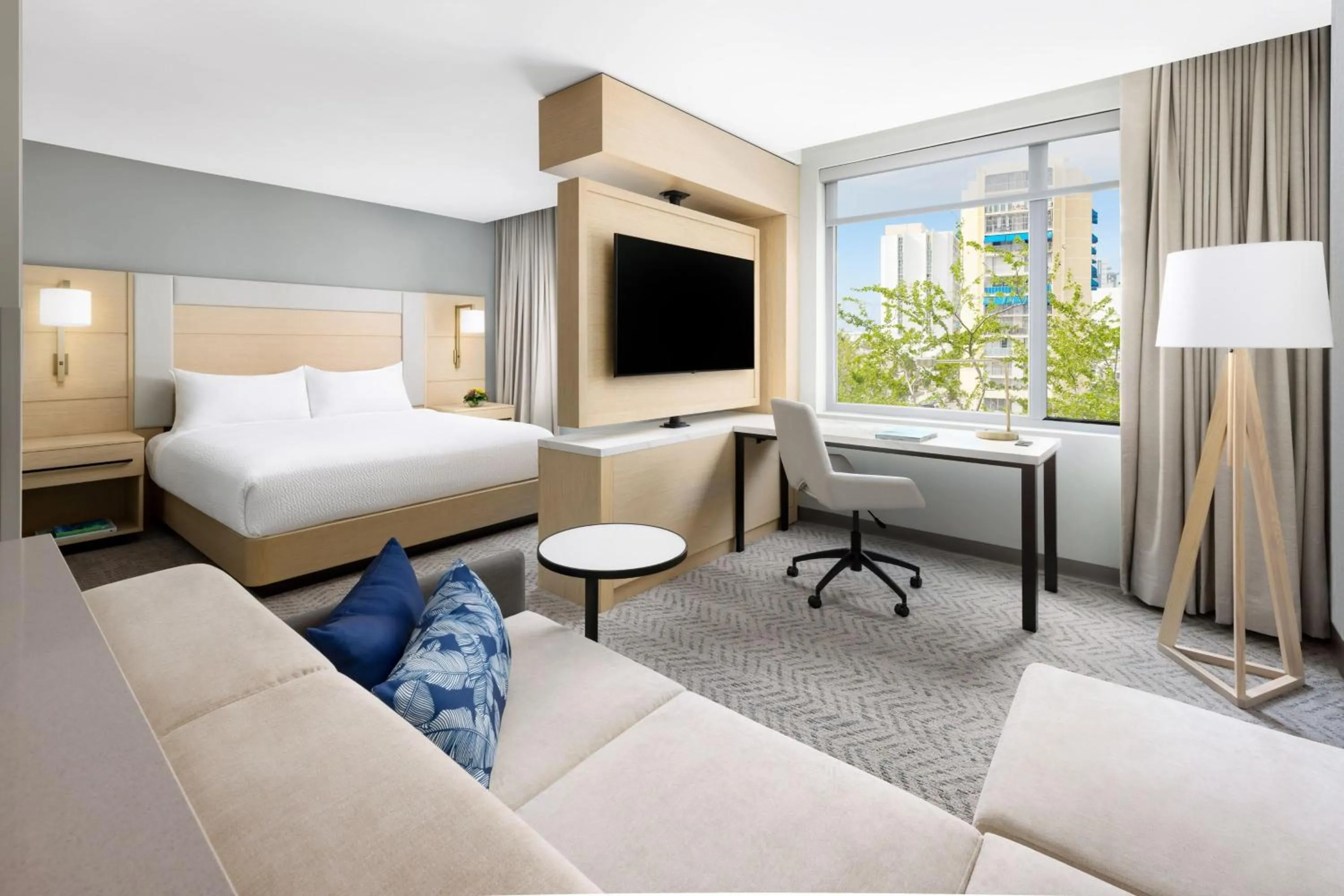 Bedroom, Bed in Residence Inn by Marriott San Juan Isla Verde