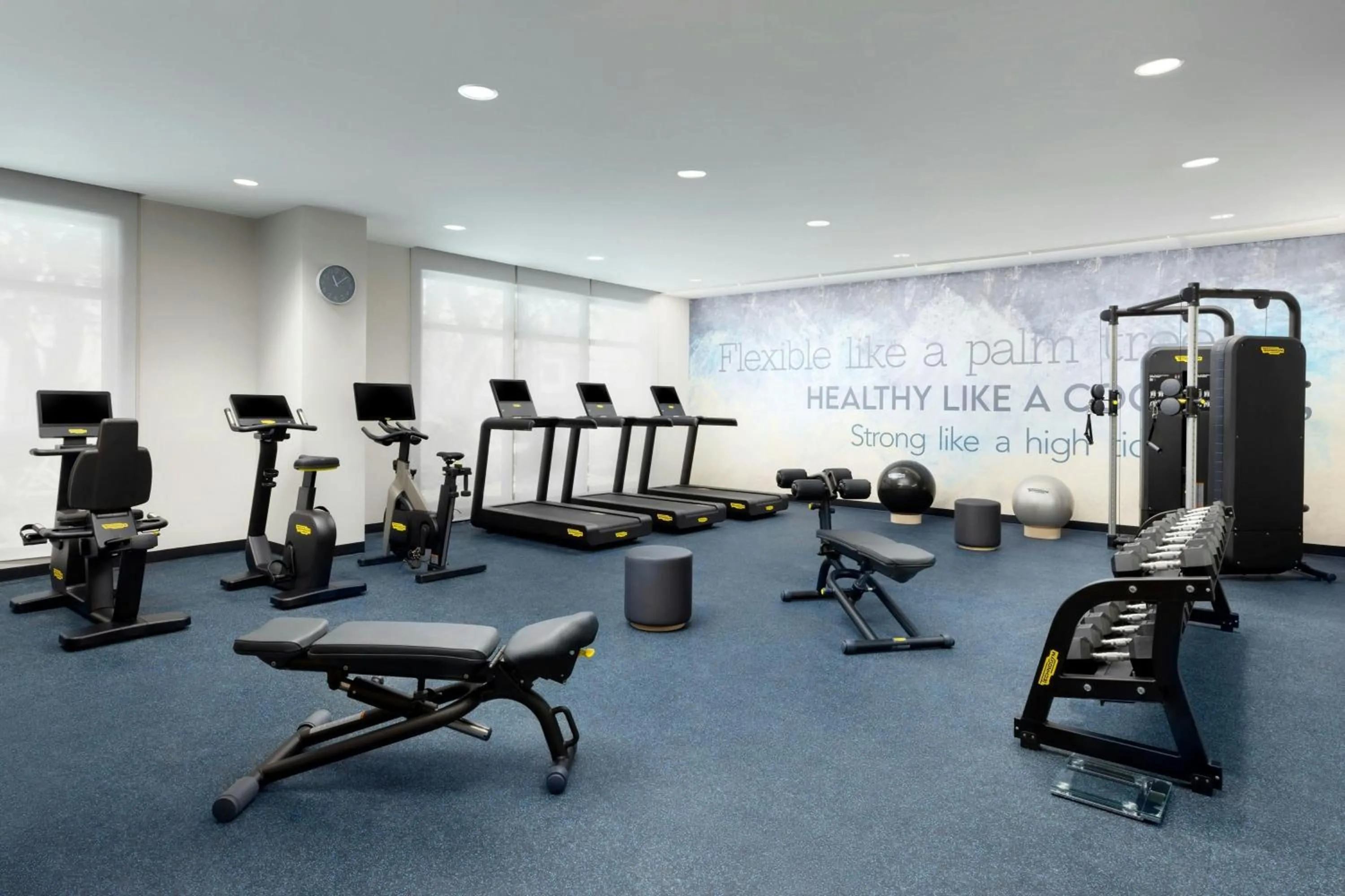 Fitness centre/facilities in Residence Inn by Marriott San Juan Isla Verde